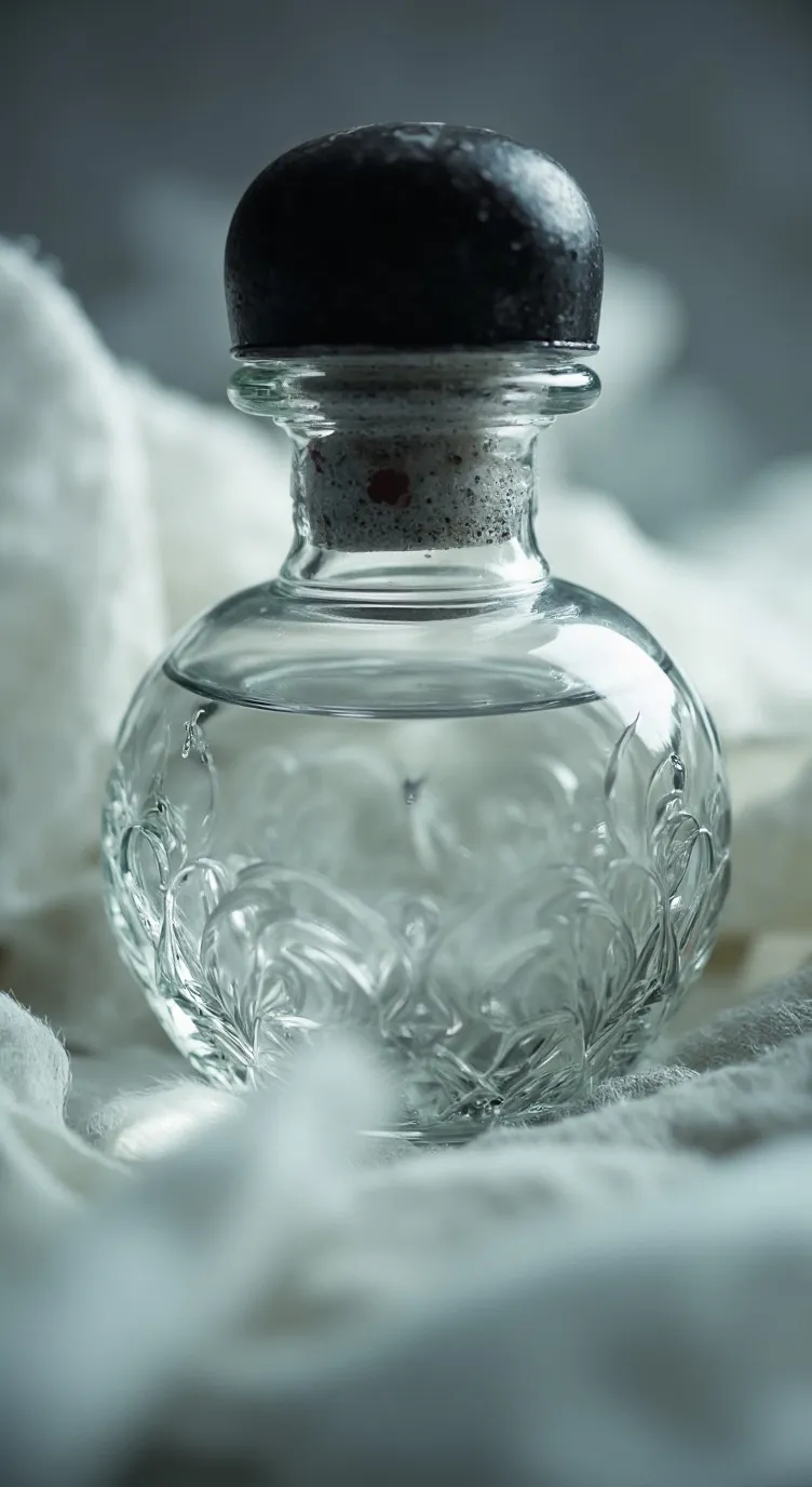 ai character: potion design background