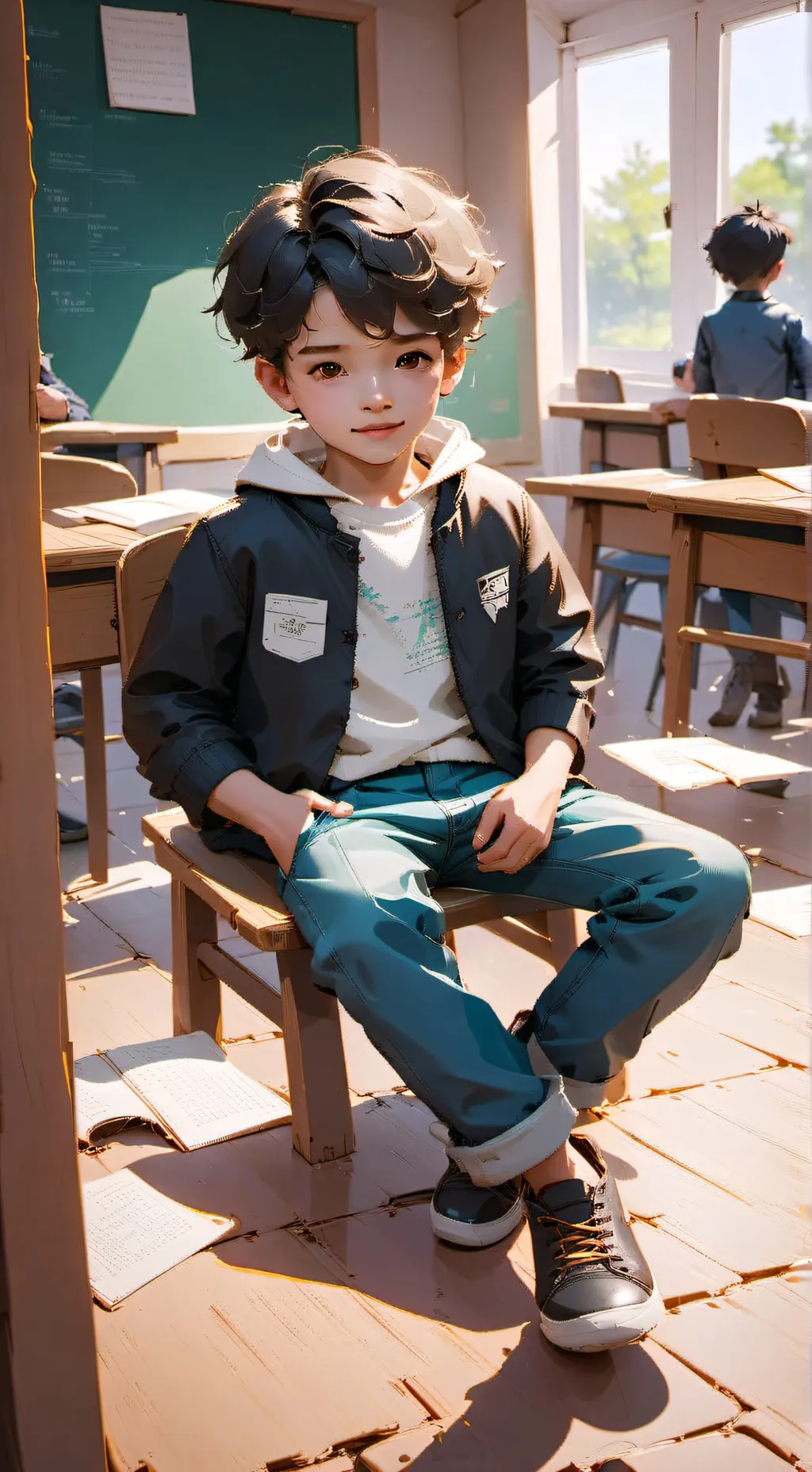 ai character: Yael  background