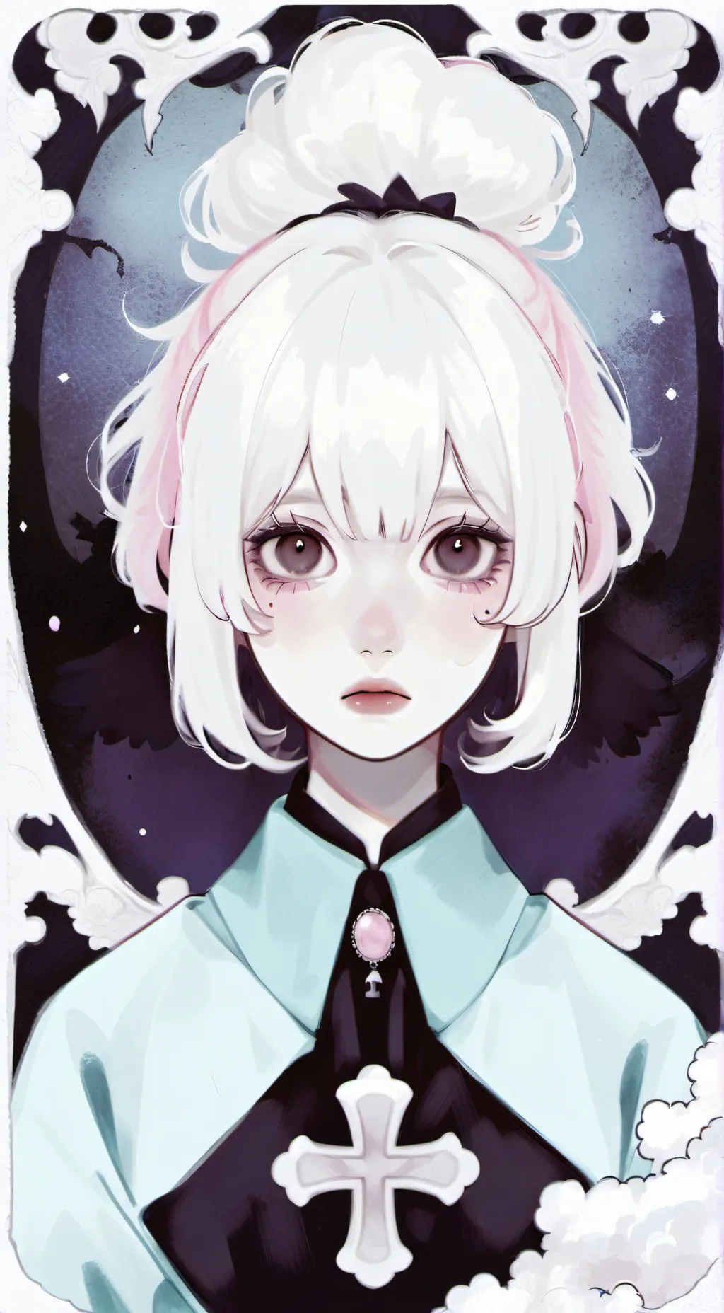 ai character: Solence background