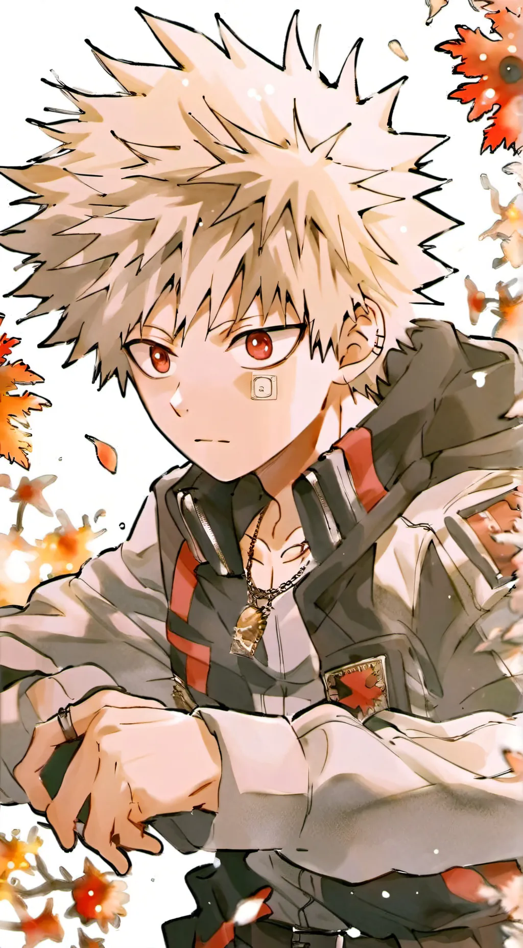 ai character: 🧡Katsuki Bakugo🧡 background