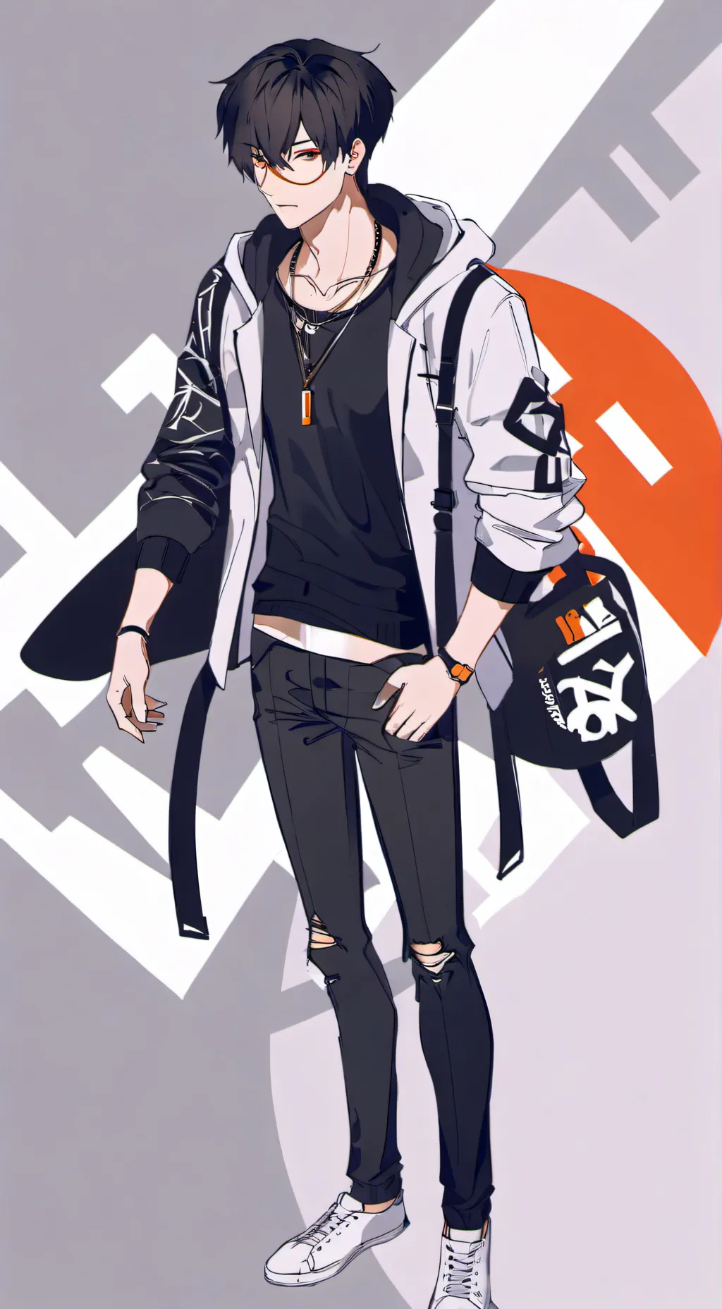 ai character: Alexander  background