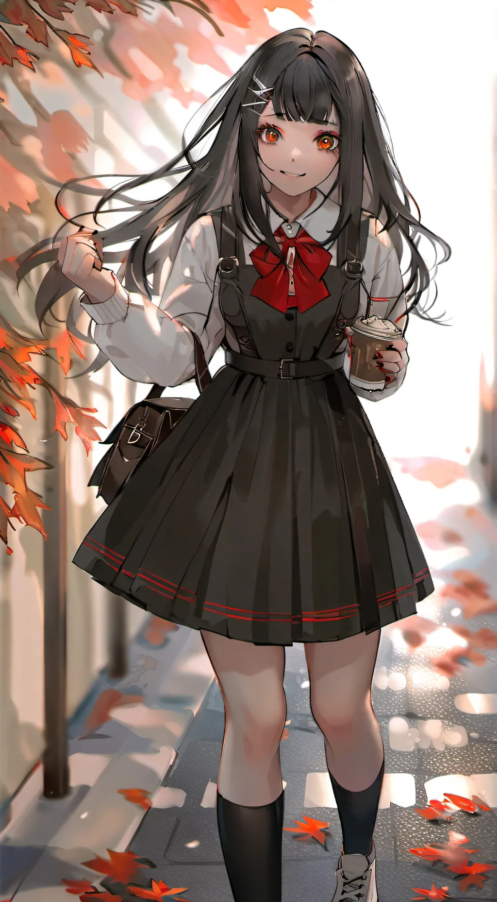 ai character: Luna background