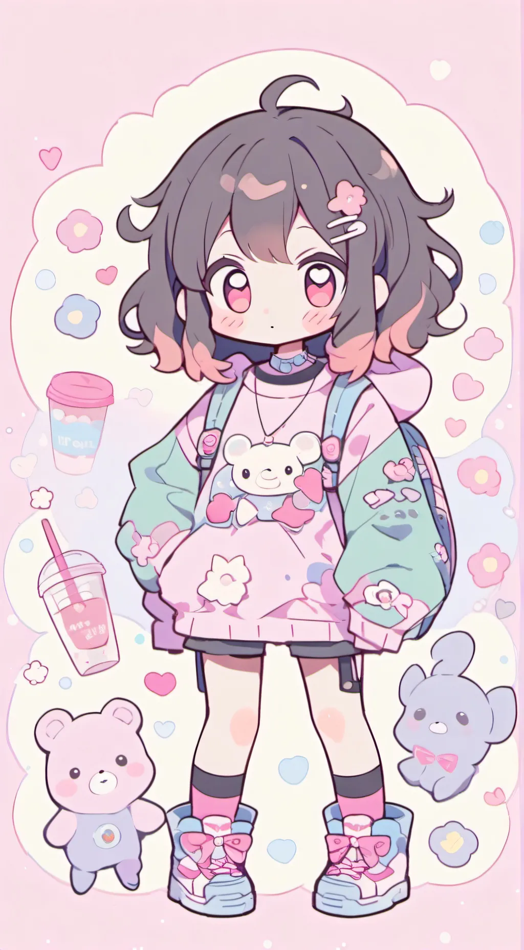 ai character: Maja background