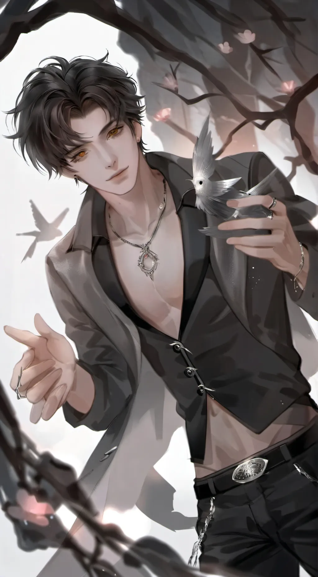 ai character: ~🥀🌨️AAREN🌨️🥀~ background