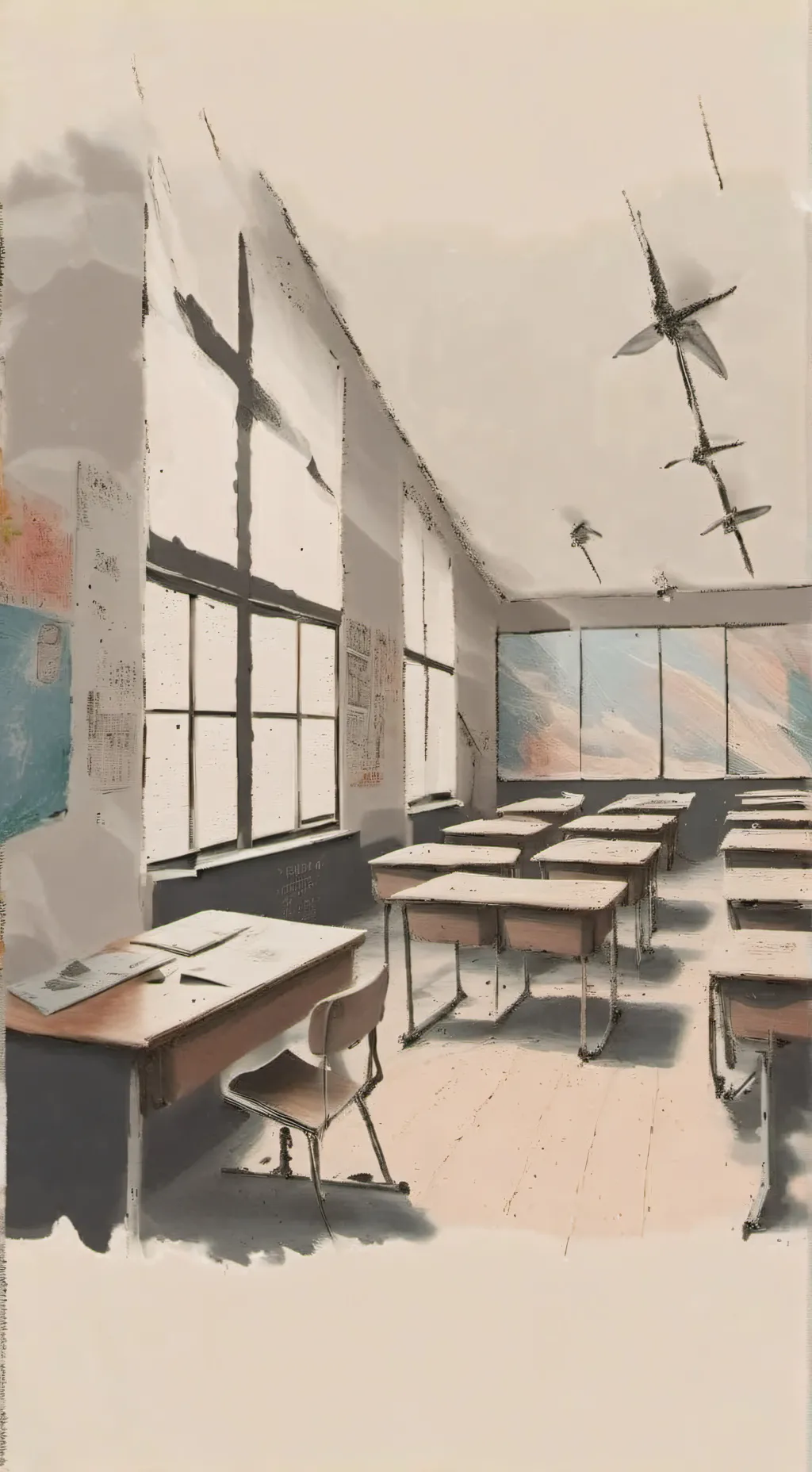 ai character: Mha new student!  background