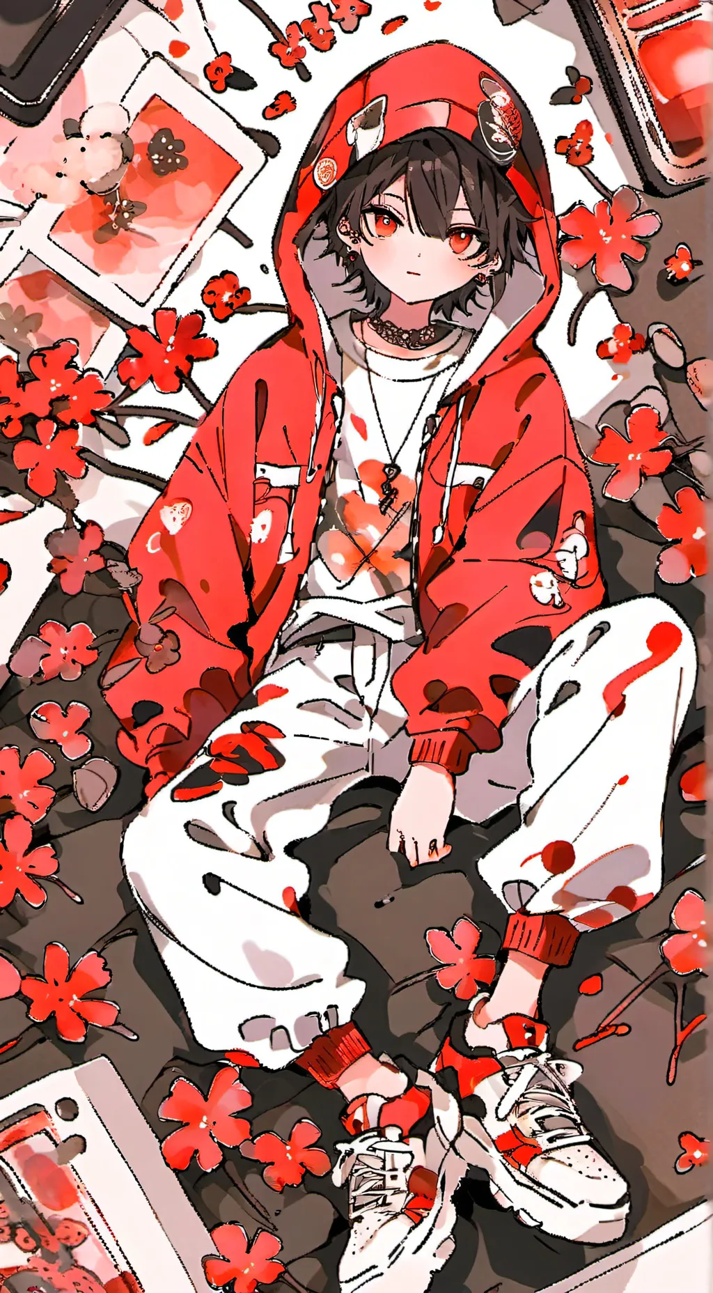 ai character: Leo  background