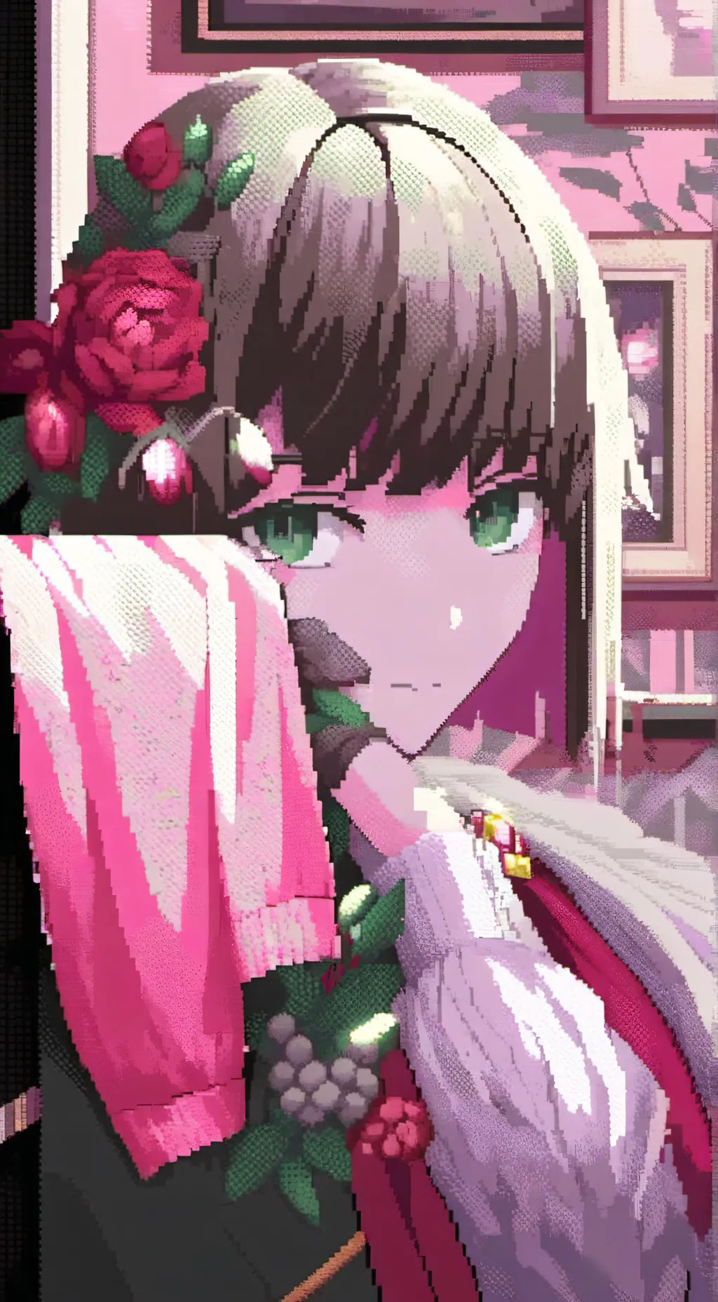 ai character: Art competition! background