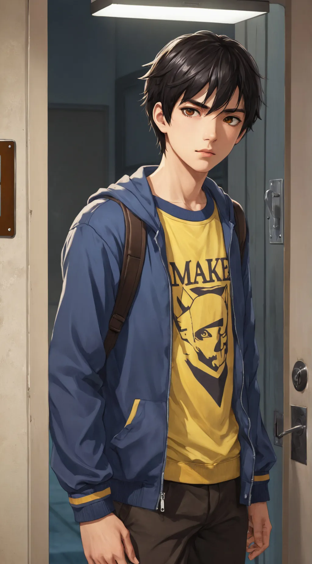 ai character: The Intense Rival background