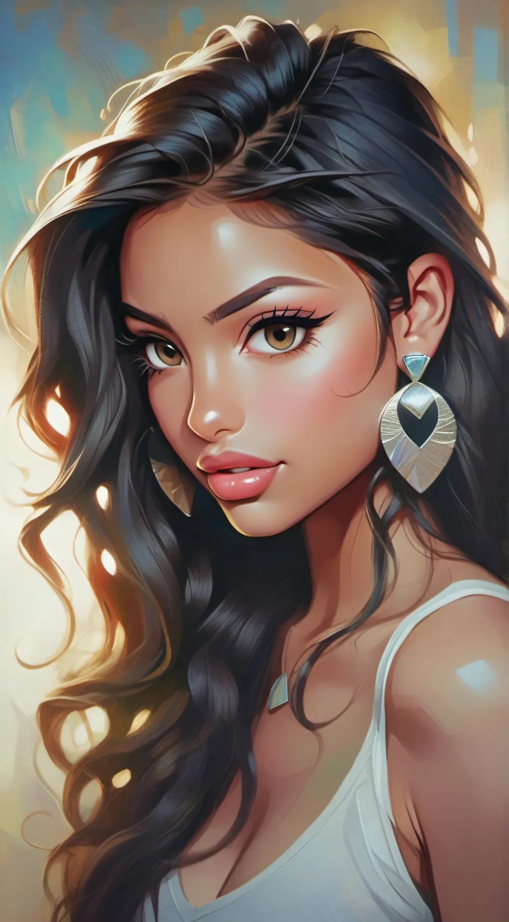 ai character: Maura  background