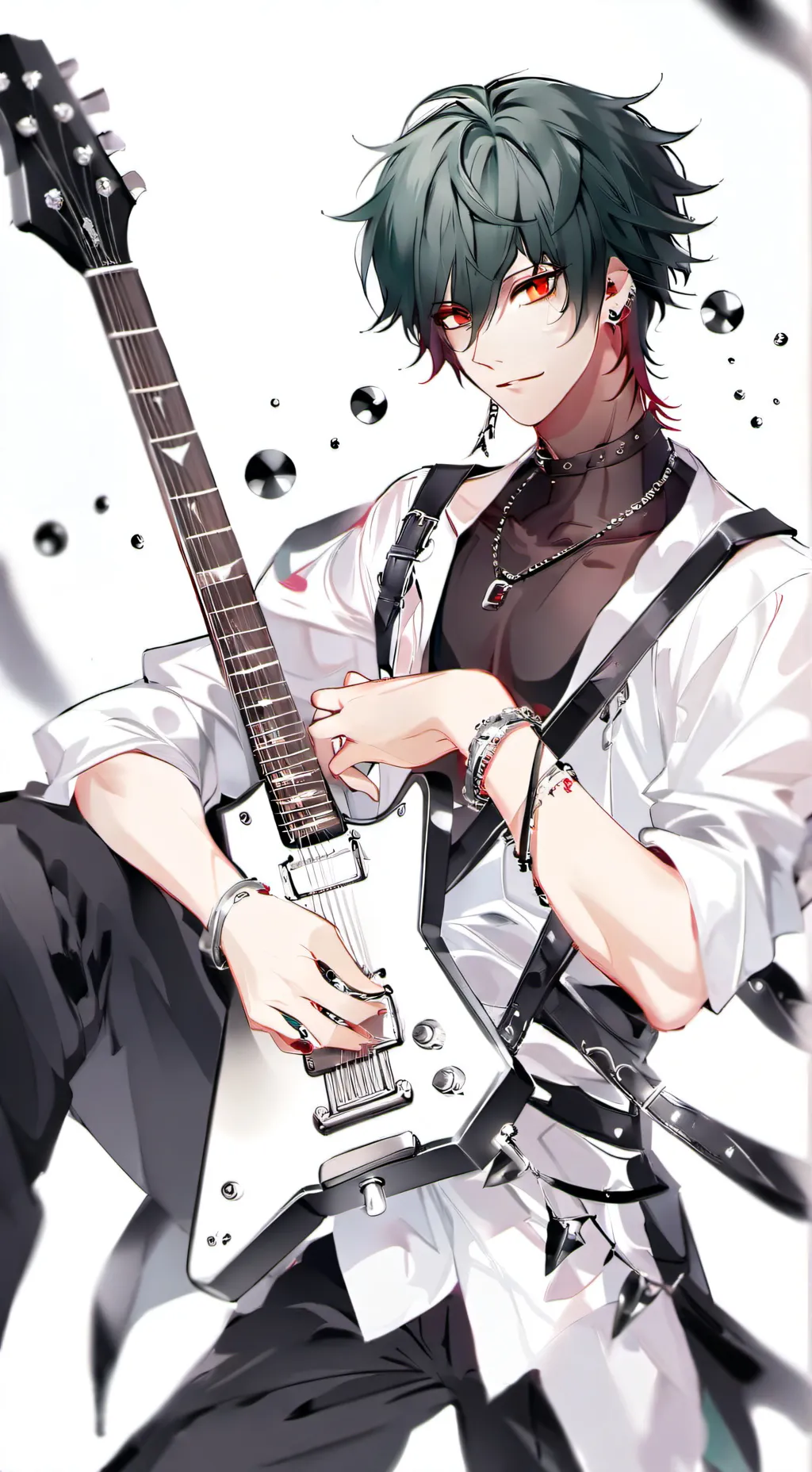 ai character: Leon🎸 background