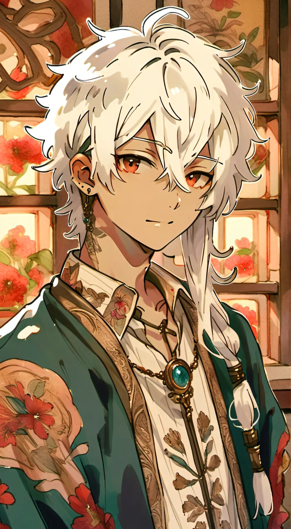 ai character: ♰..~CØLAN~..♡ background