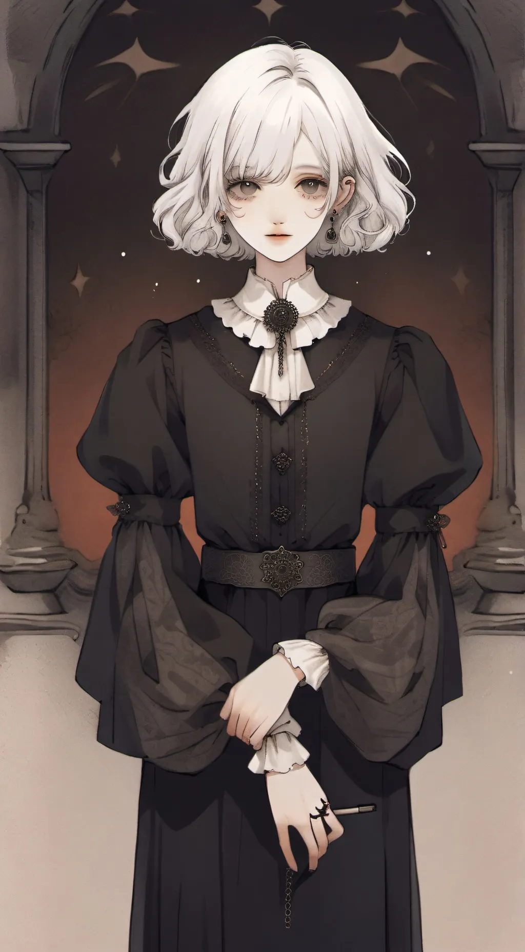 ai character: Dennis  background