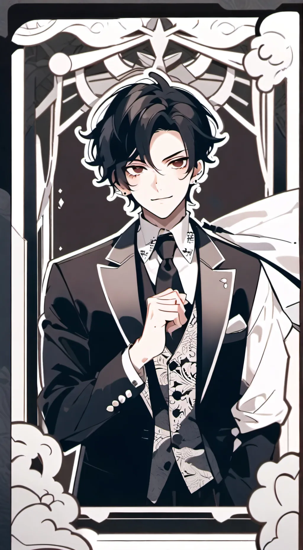 ai character: Alexander  background