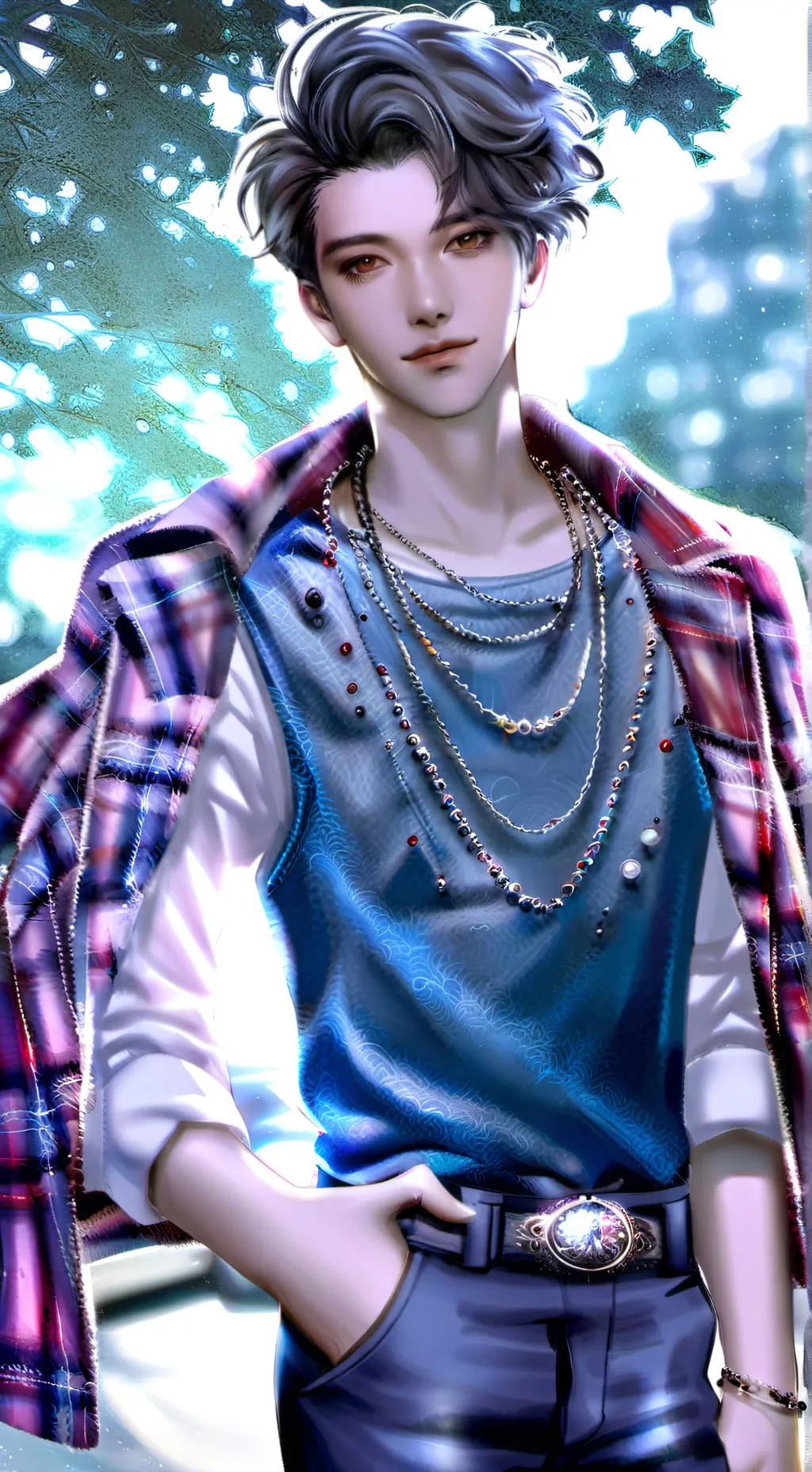 ai character: Max background