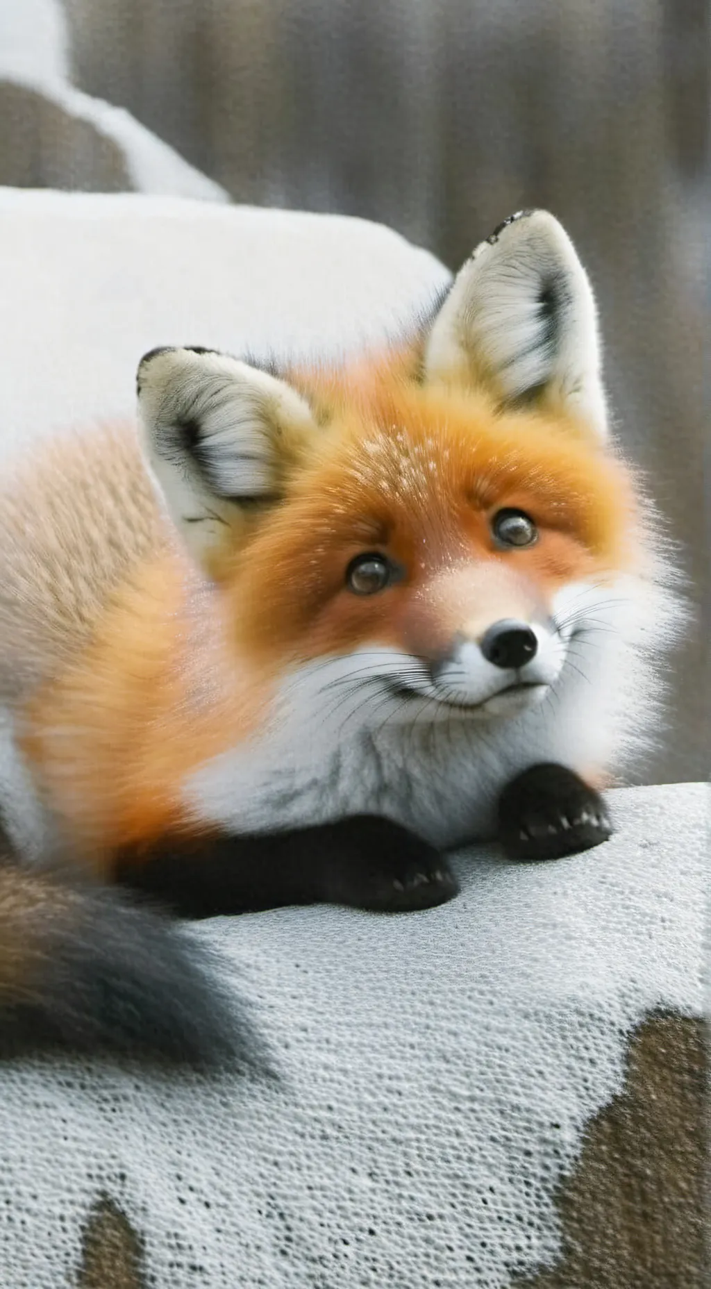 ai character: Fox? background