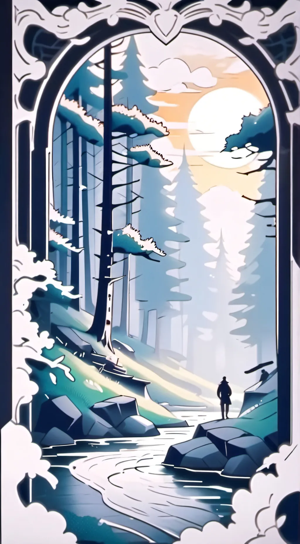 ai character: ●♥︎Alastor ♥︎● background