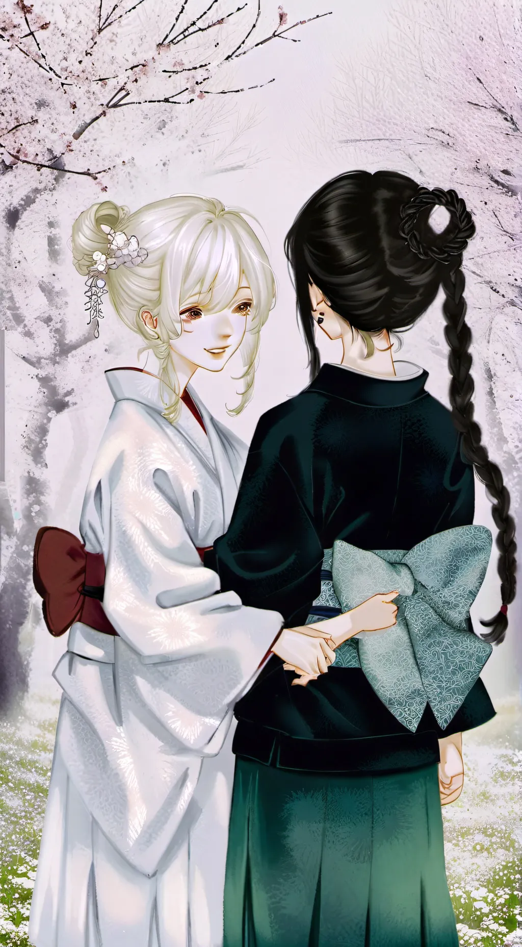 ai character: S & T!  background