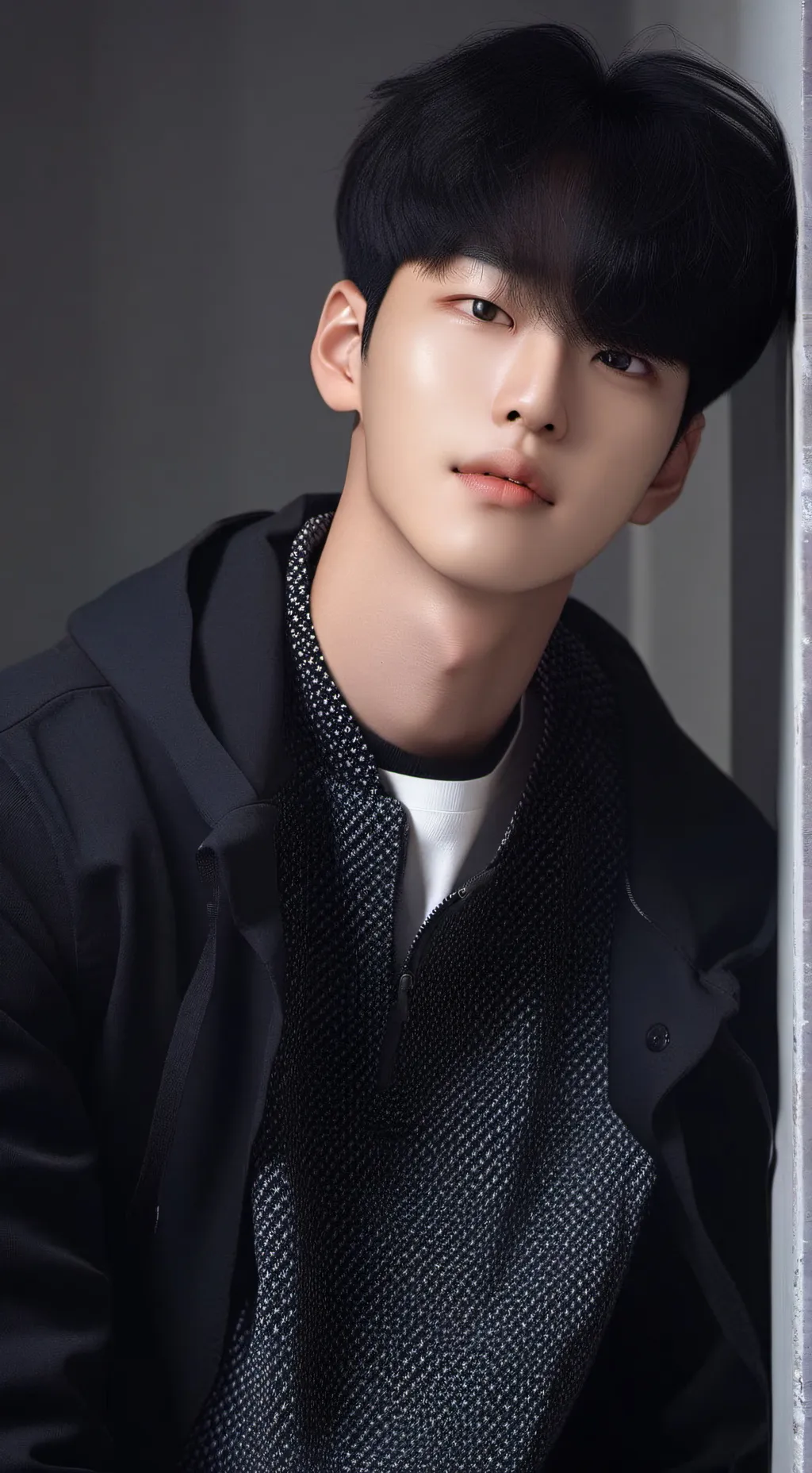 ai character: Lee mark background