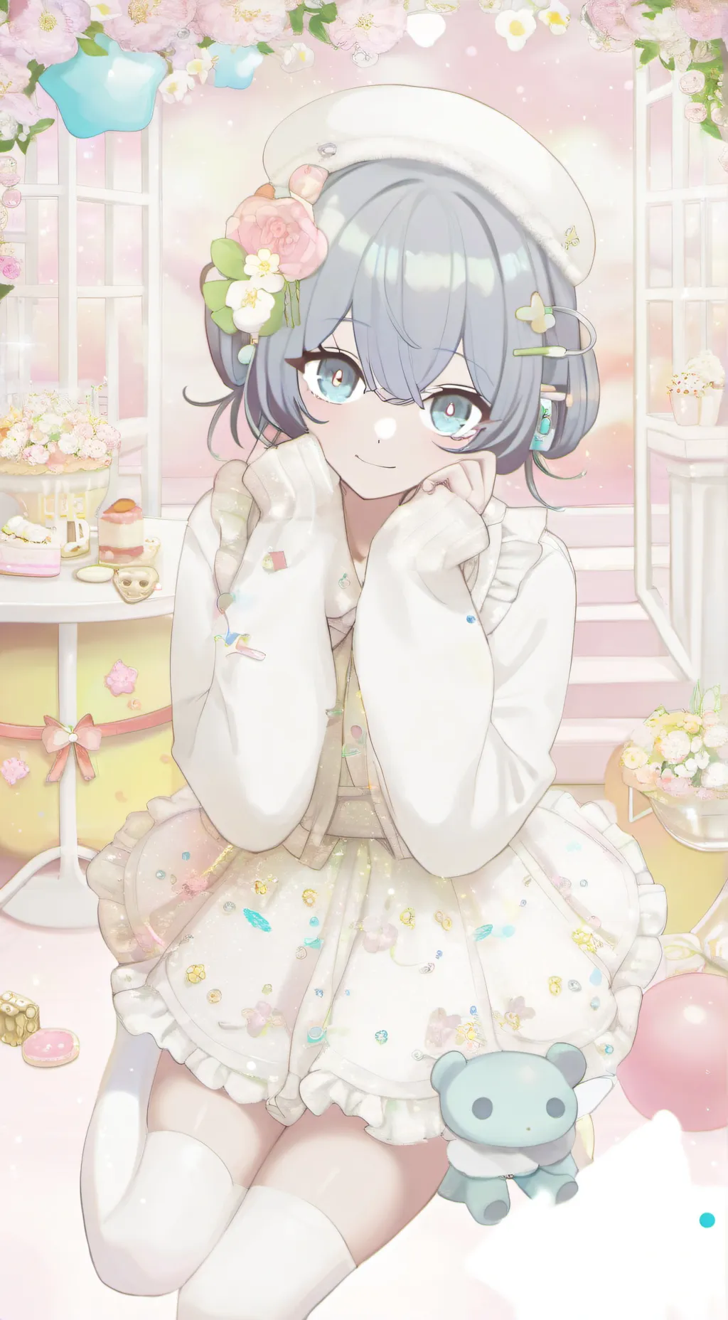 ai character: Ashley<3 background