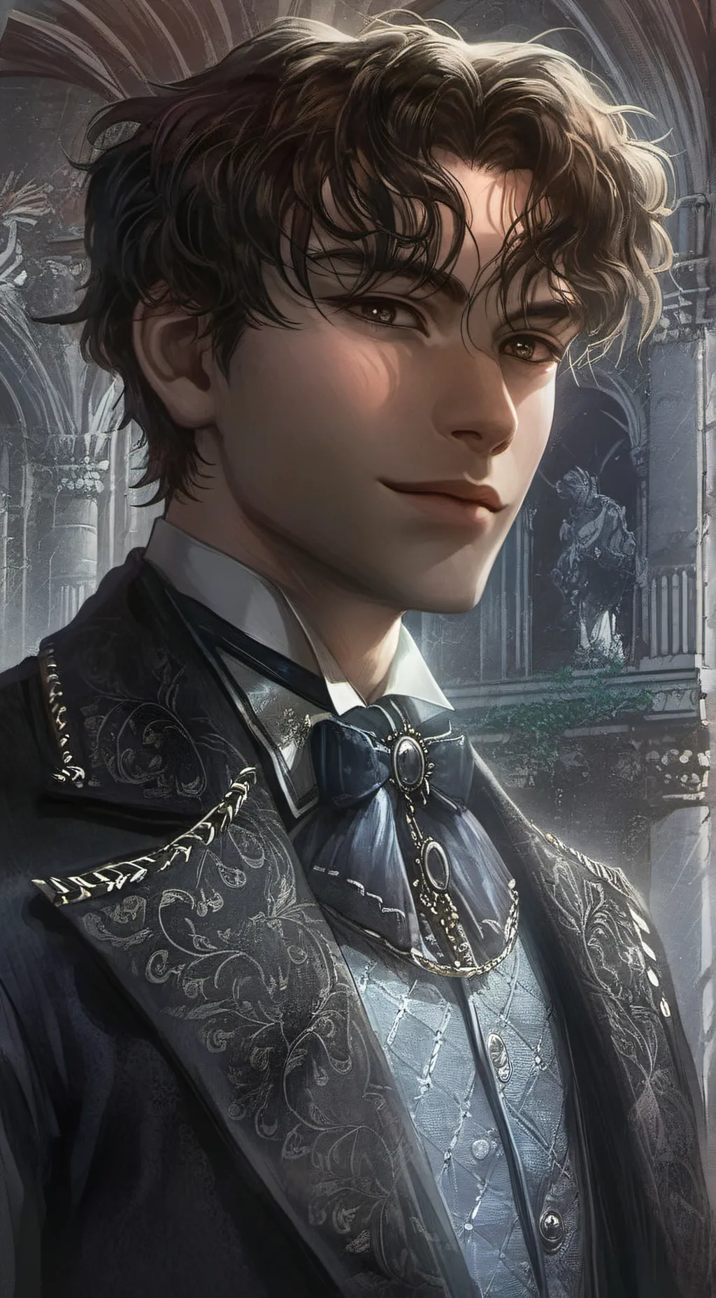 ai character: Leo background