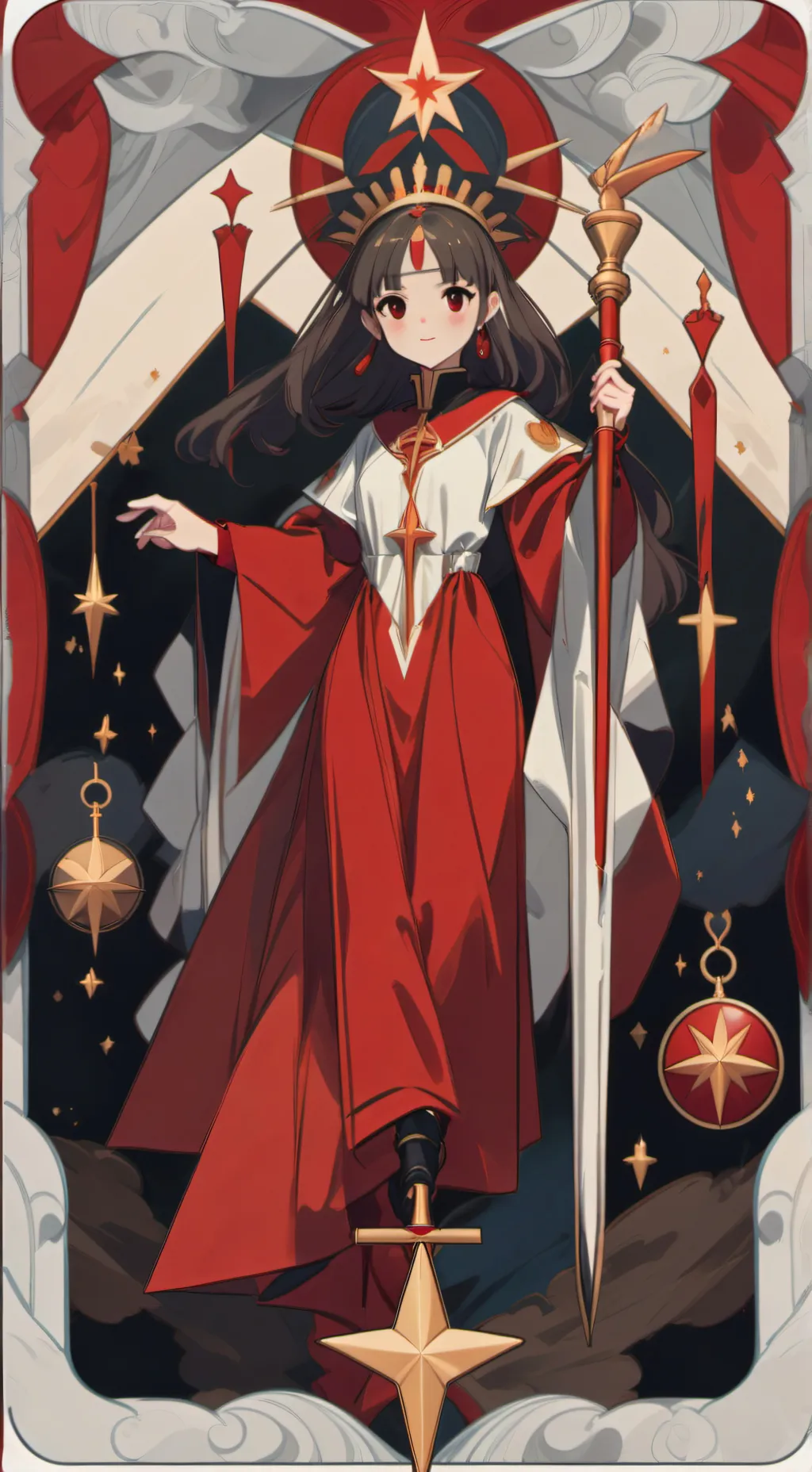 ai character: Калия background