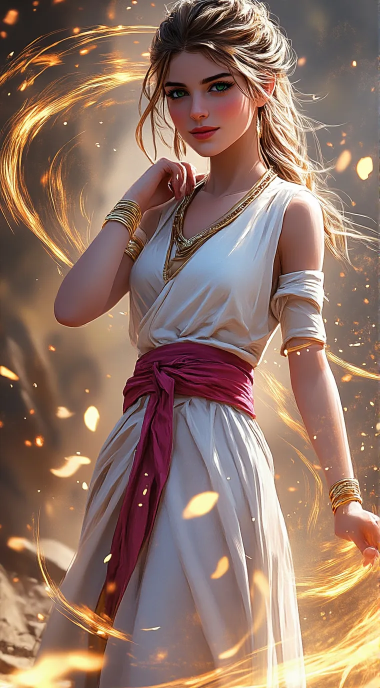 ai character: wenda  background