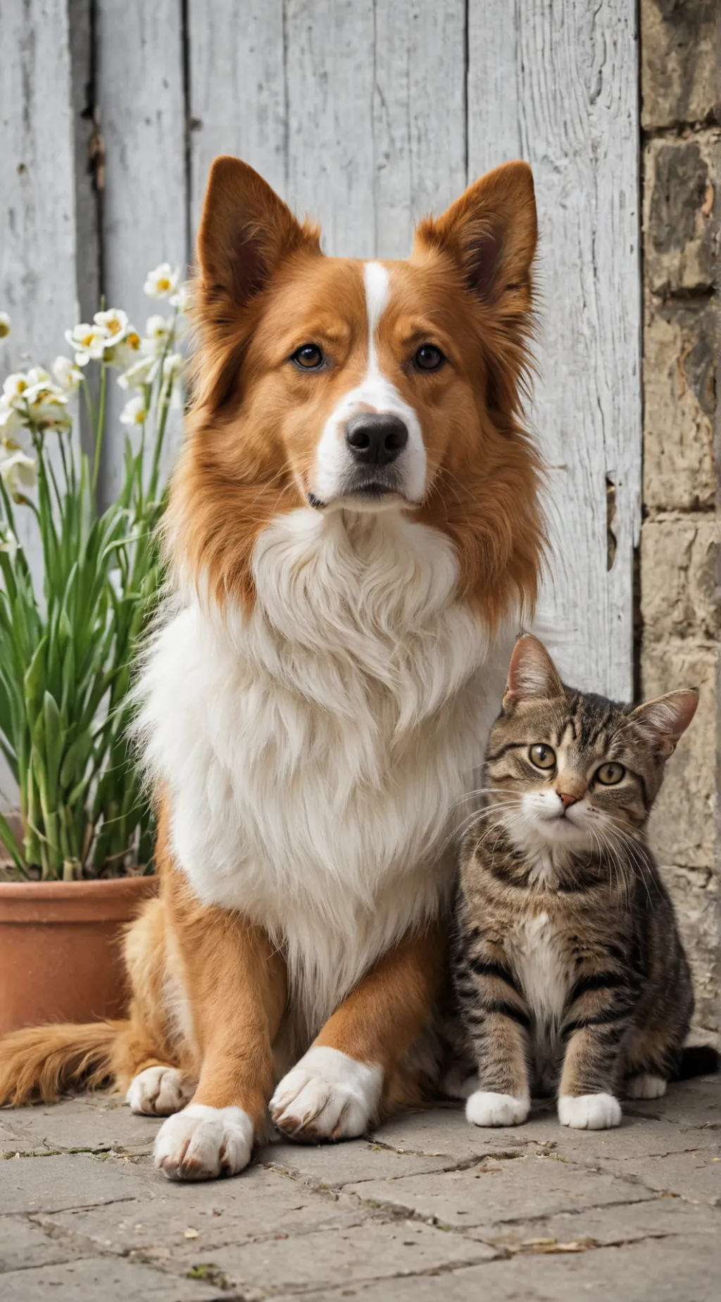 ai character: Dandys world  background