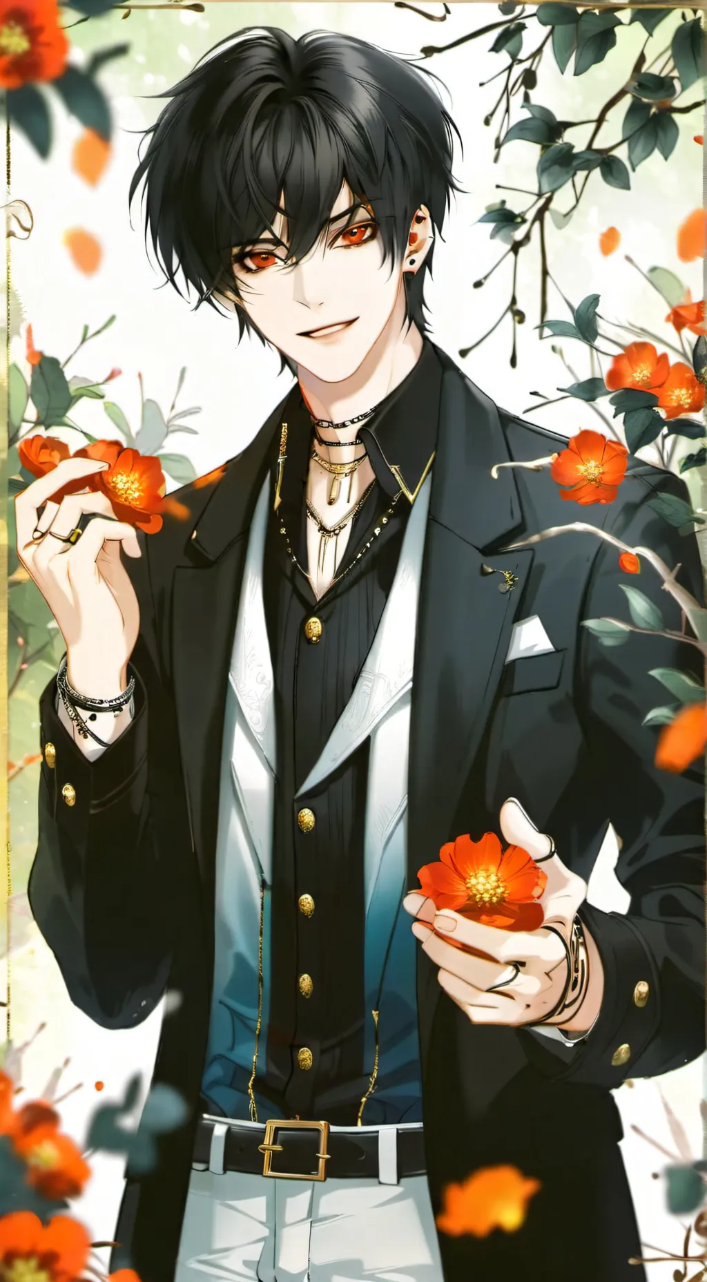 ai character: Vincent🧛🐺🧃 background