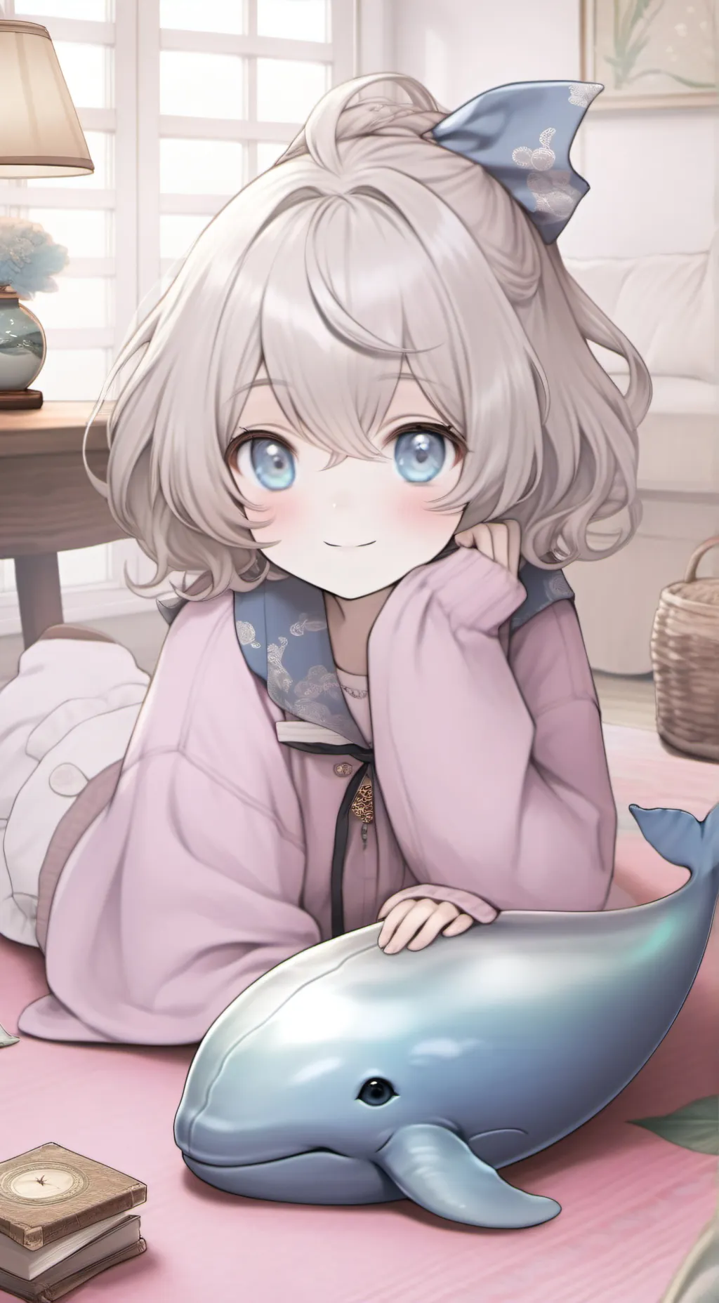 ai character: Whale Spirit Splas background