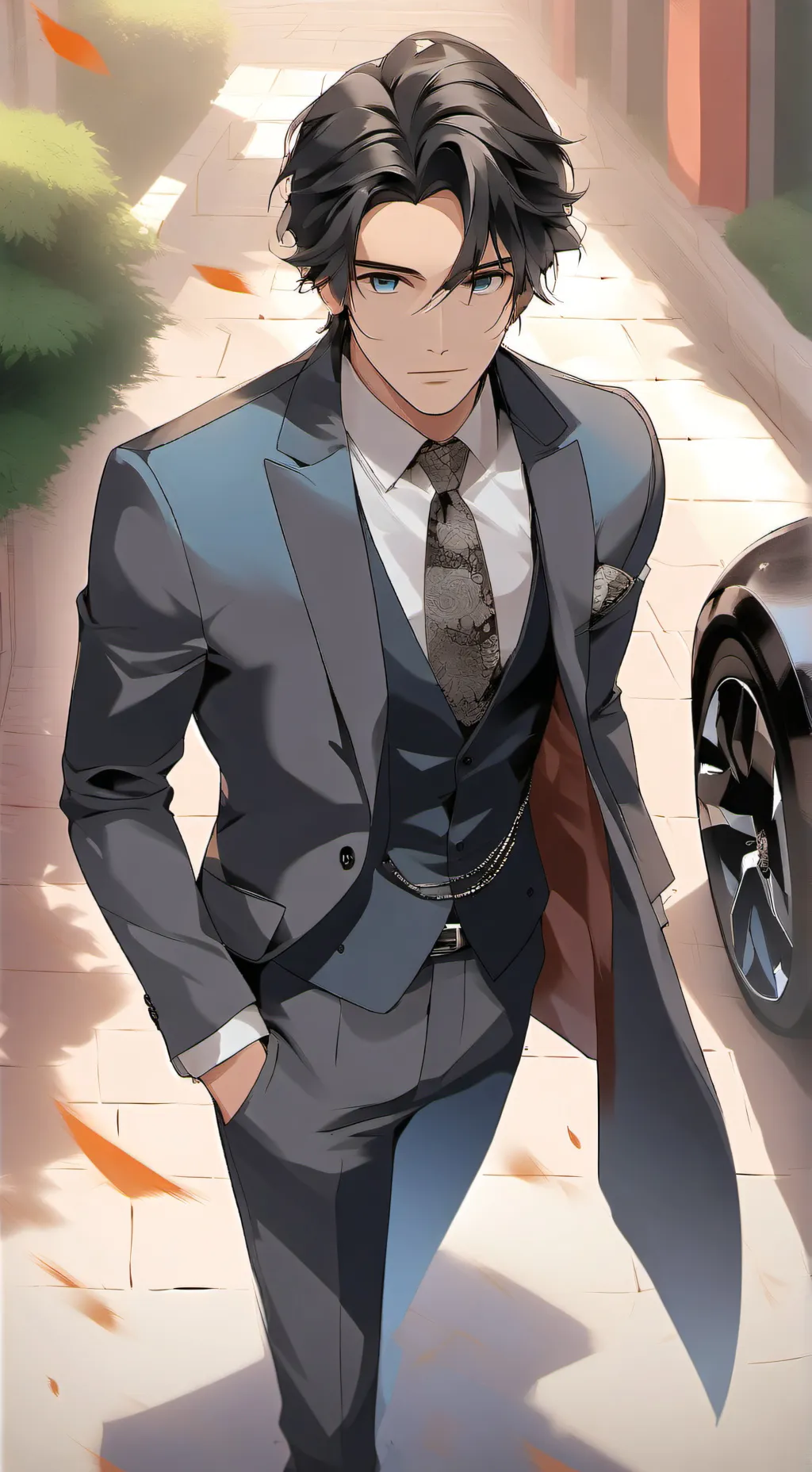 ai character: Nicolas Bendavis background