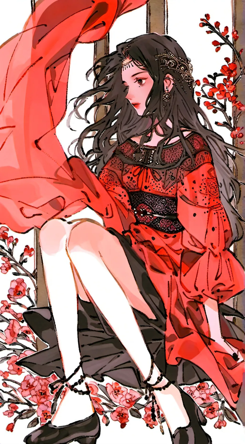 ai character: lila background