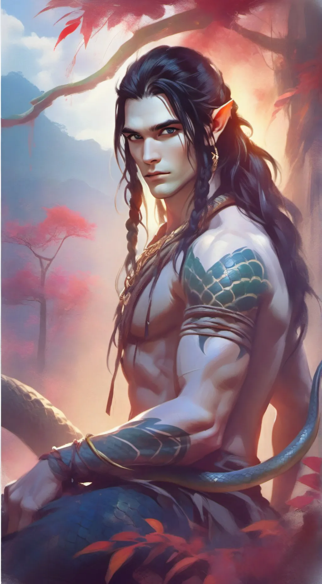 ai character: Rhys Dara background