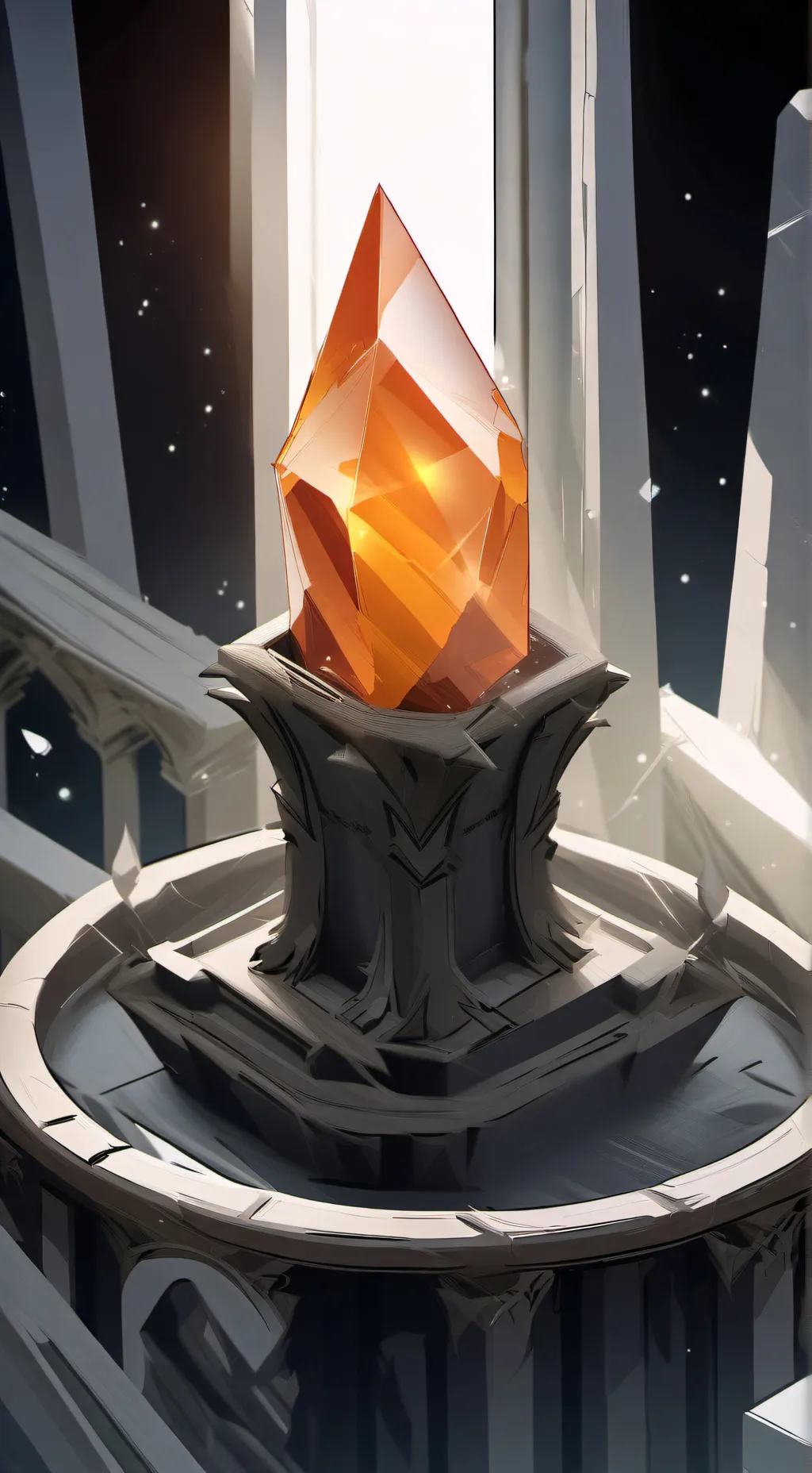 ai character: Pressure x Forsakn background