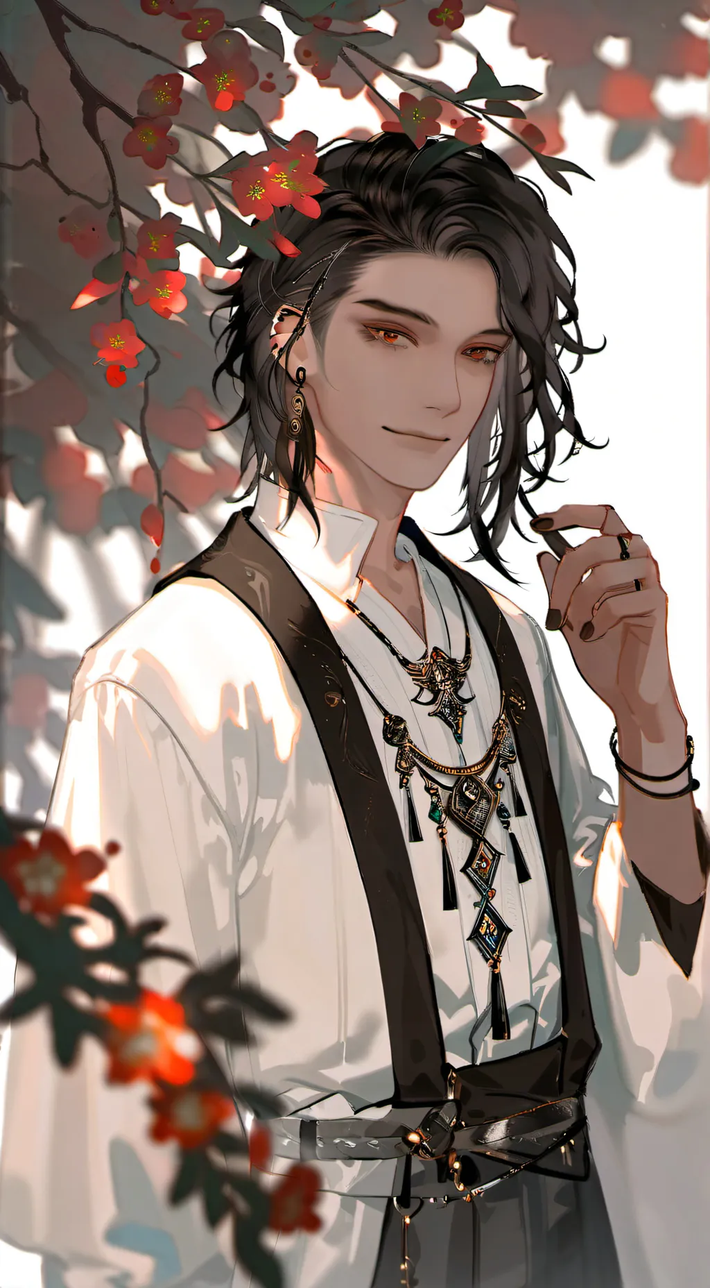 ai character: Alan ❤️🔥✨ background