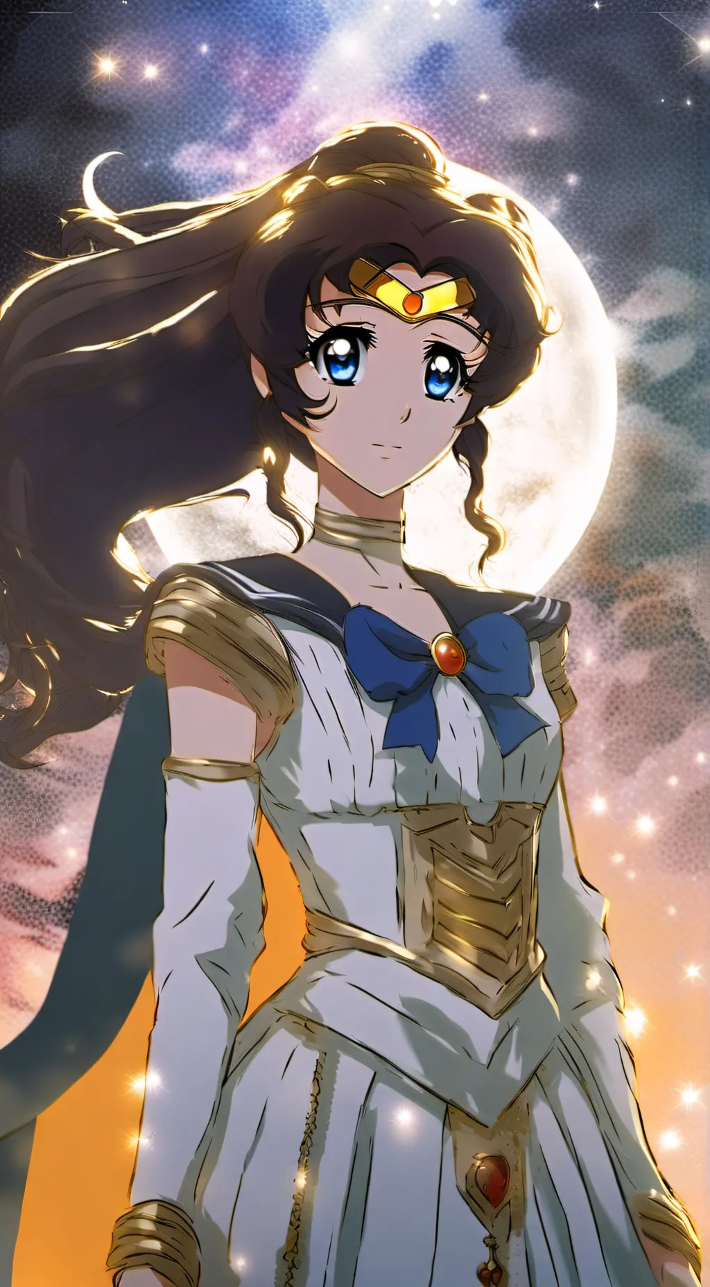 ai character: Sailor Galaxy background