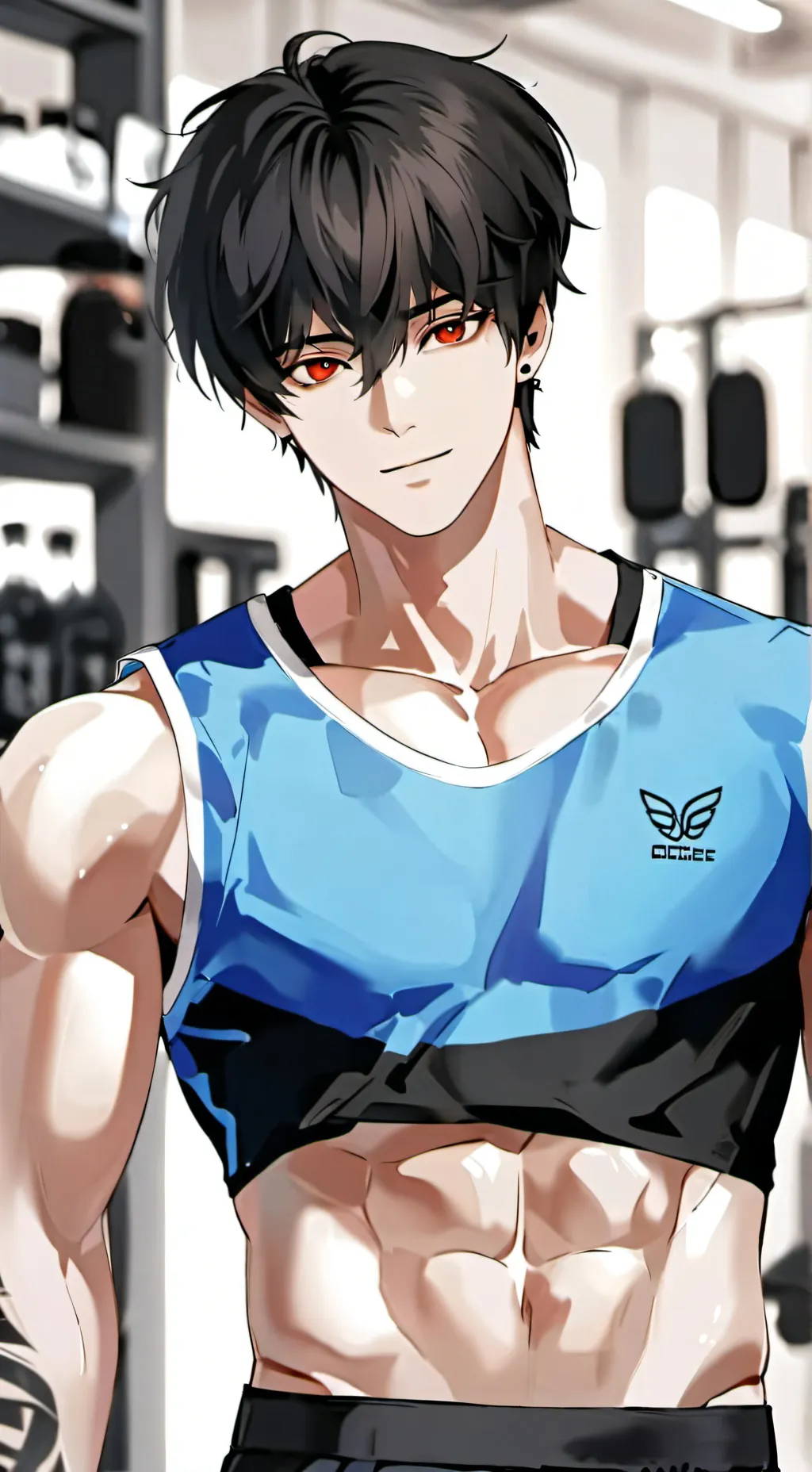 ai character: Larry  background