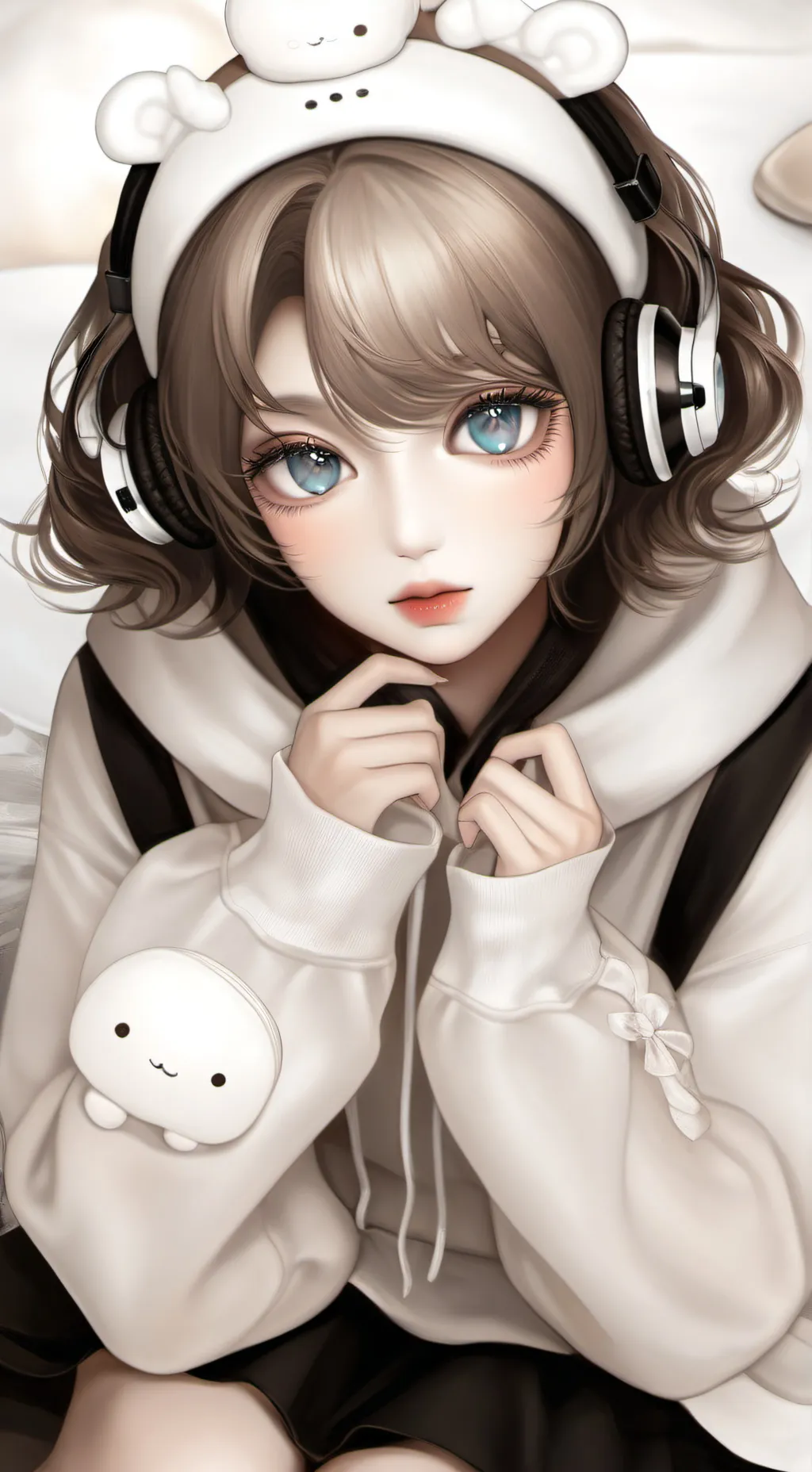 ai character: Lily  background