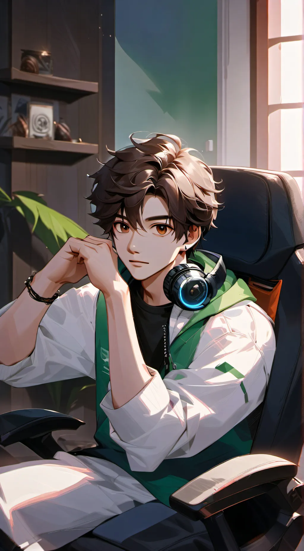 ai character: Axel background