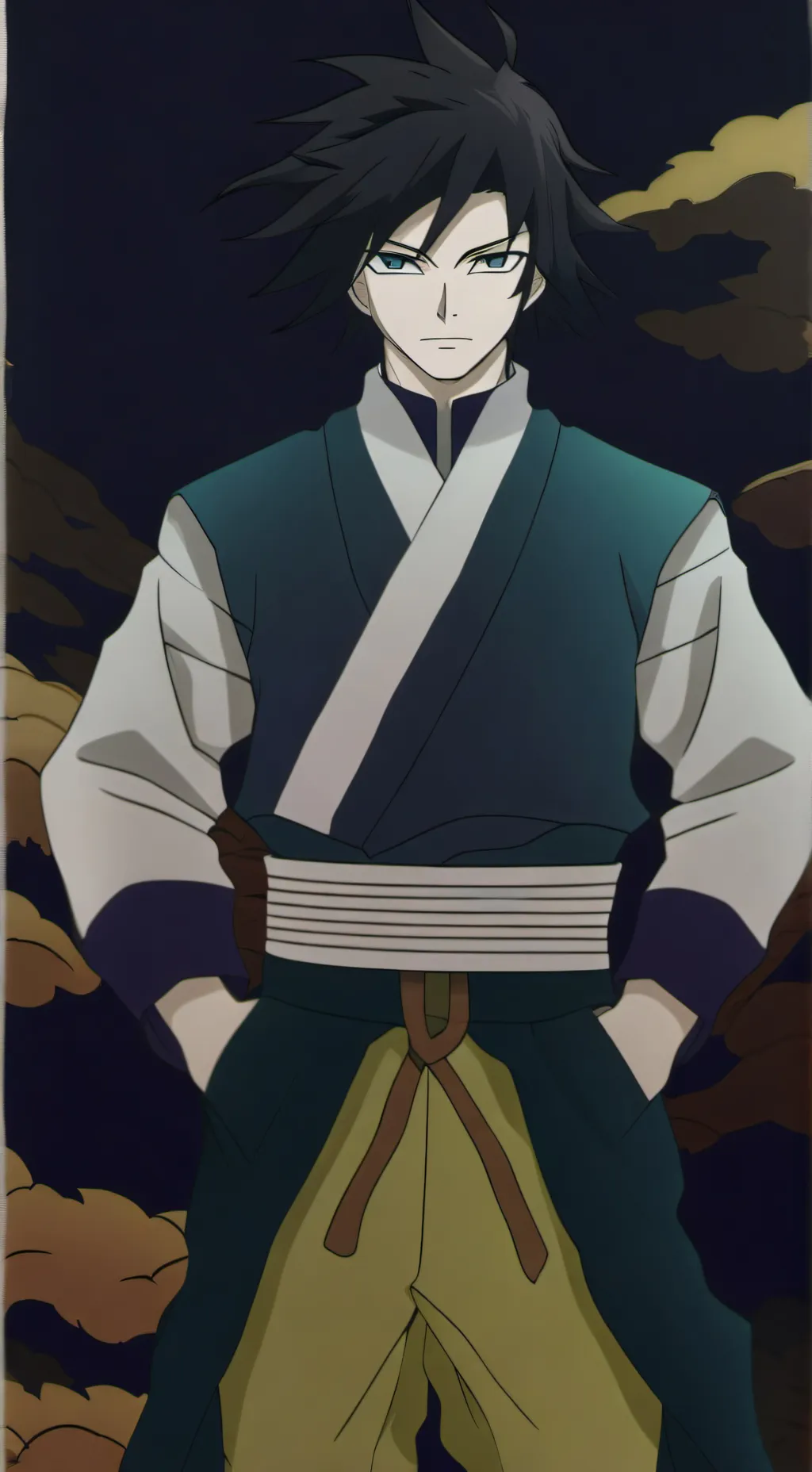 ai character: Giyu Tomioka background