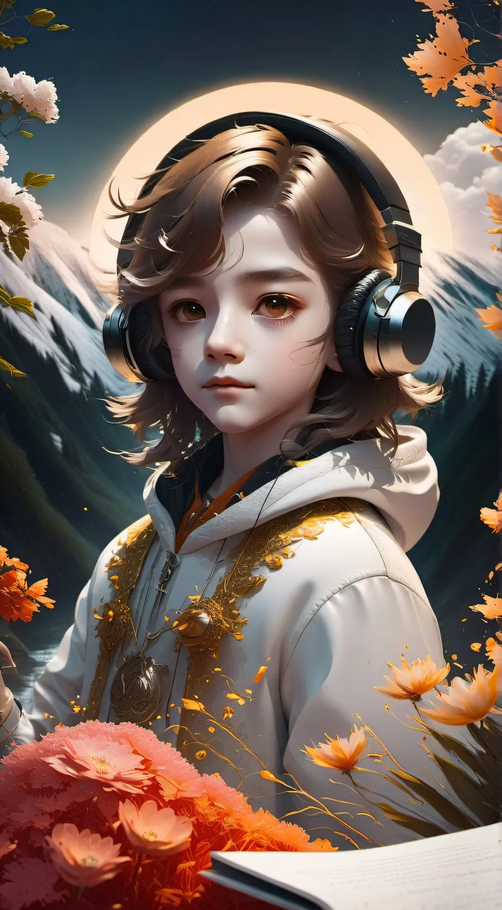 ai character: Creepypasta background