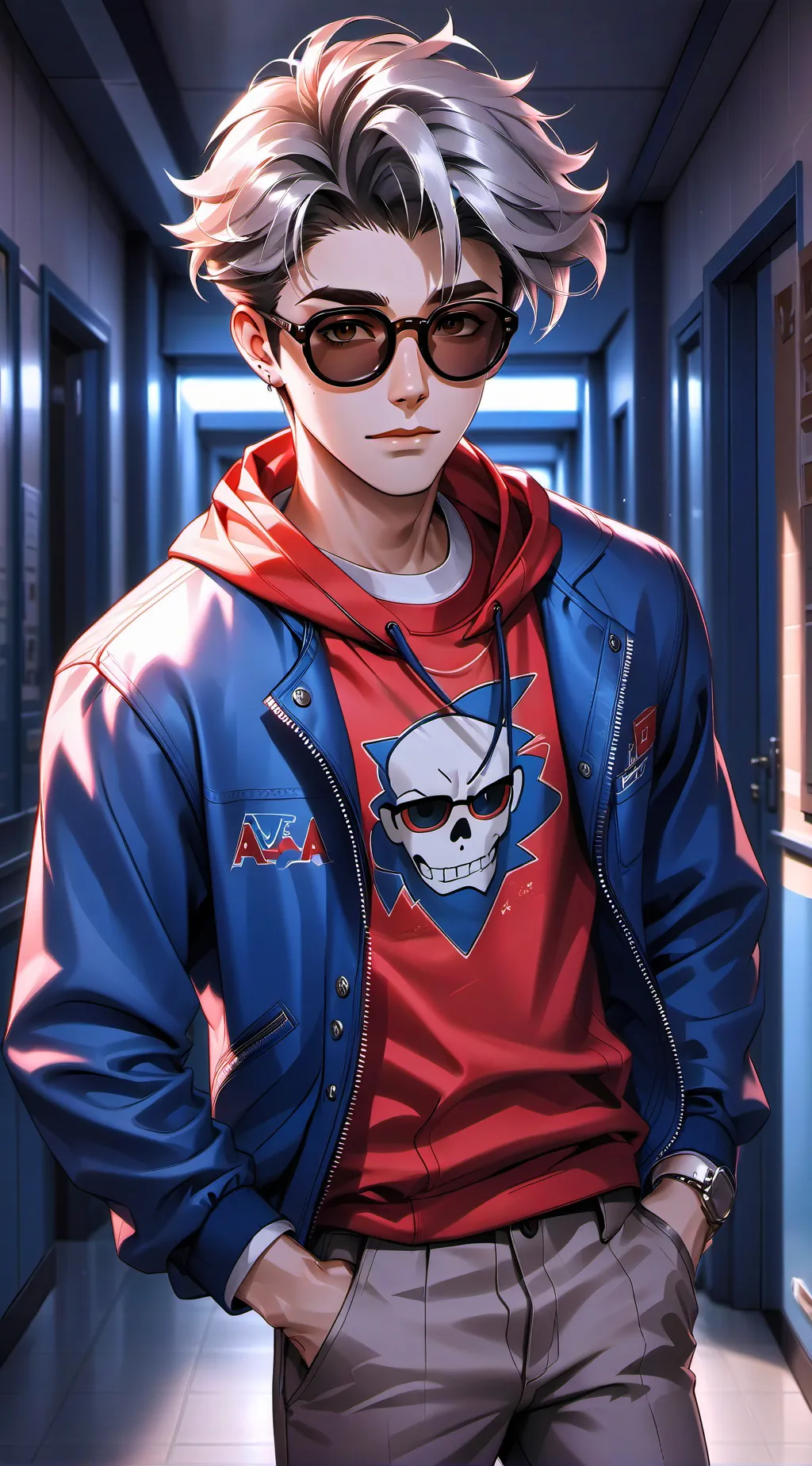 ai character: Mack background