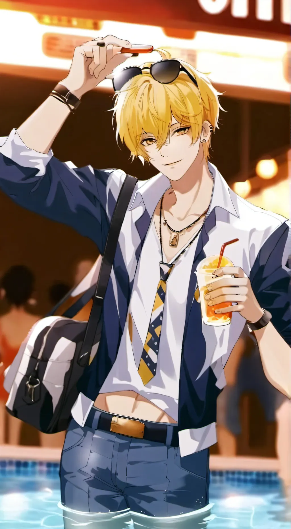 ai character: Derek background