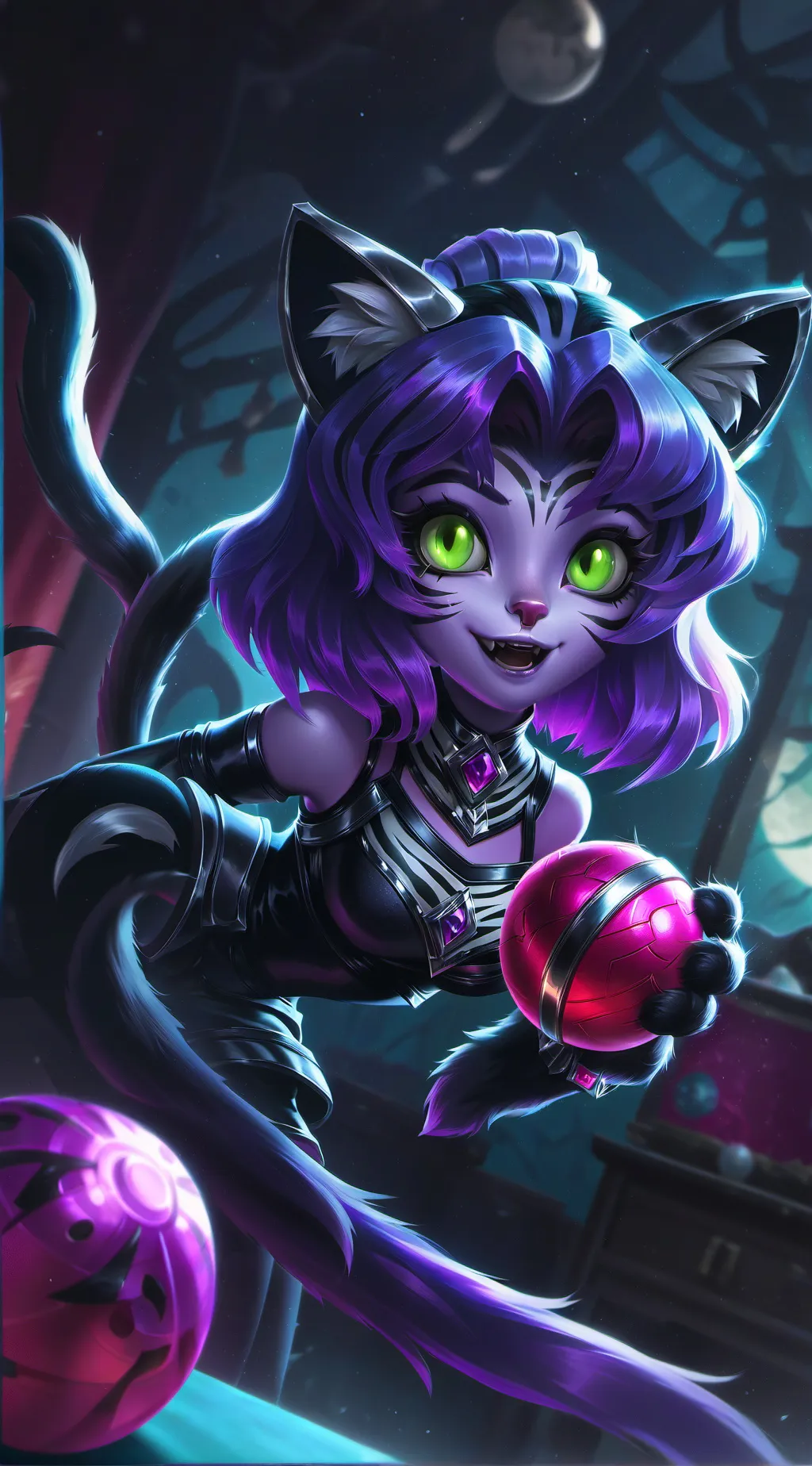 ai character: Mystic Spirit Zebr background