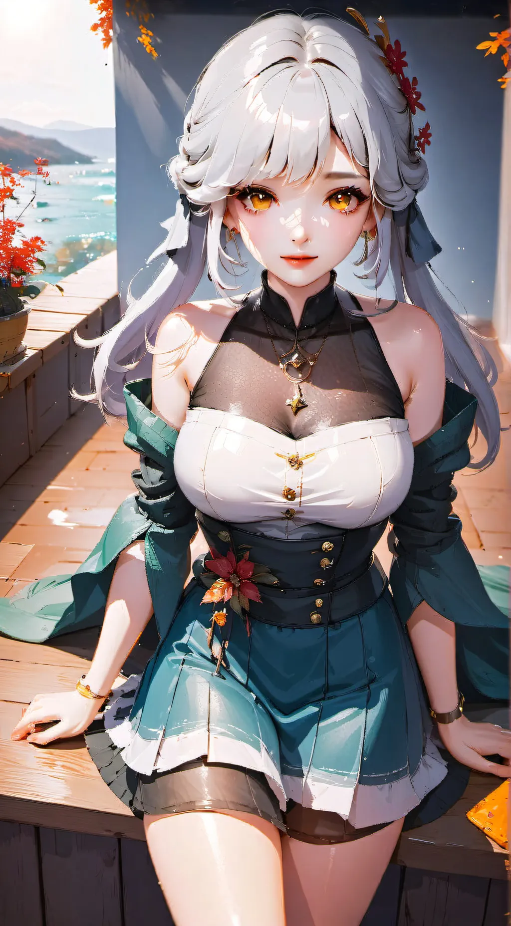 ai character: Milla  background