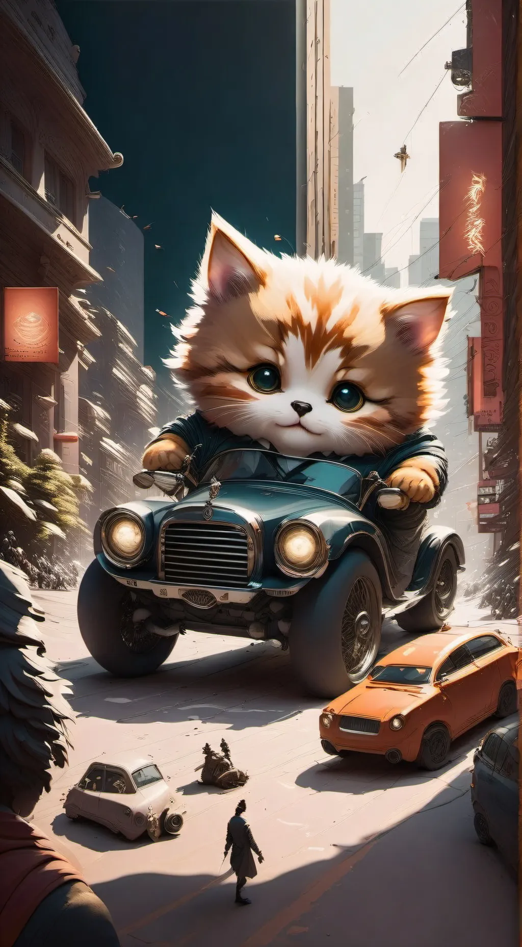 ai character: Meatball background