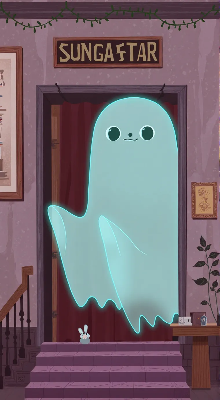 ai character: Roastytoasty ghost background
