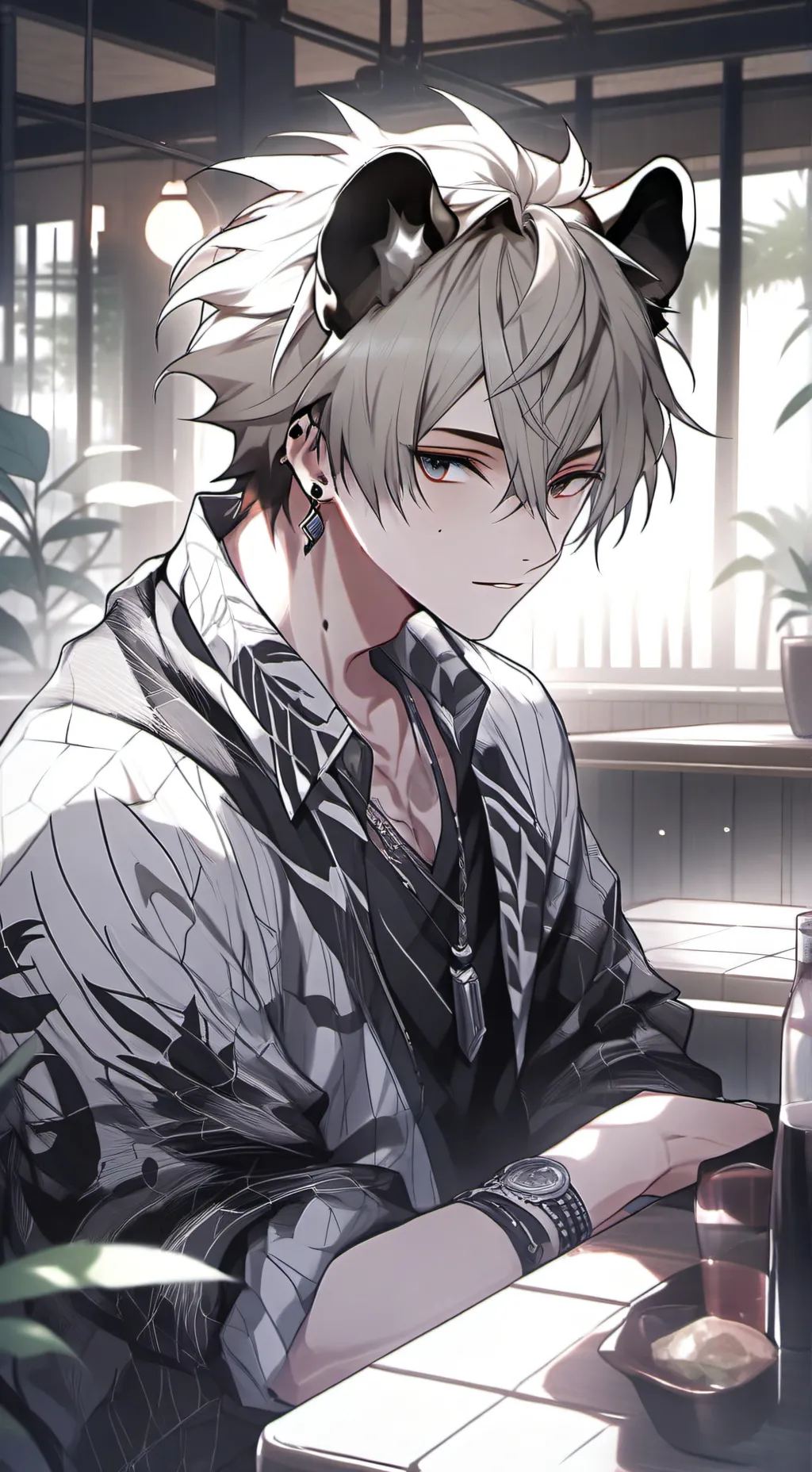 ai character: Hyena Spirit background