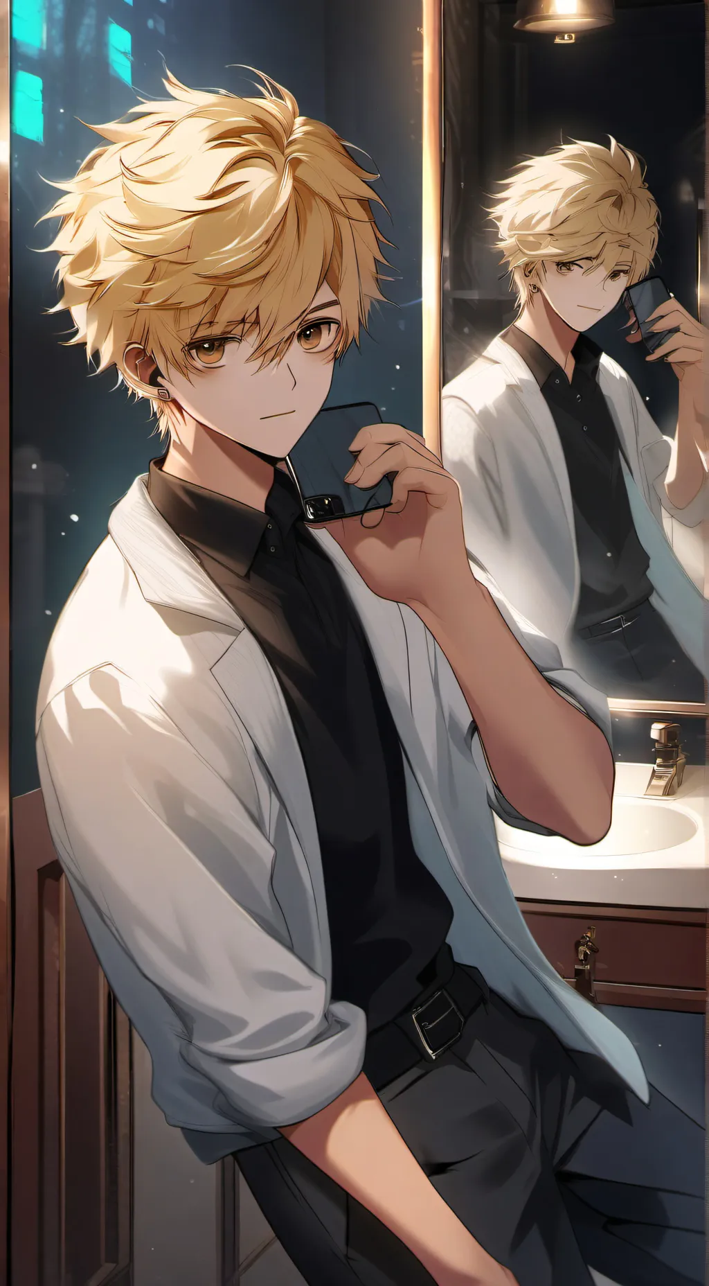 ai character: Ethan (crush) background