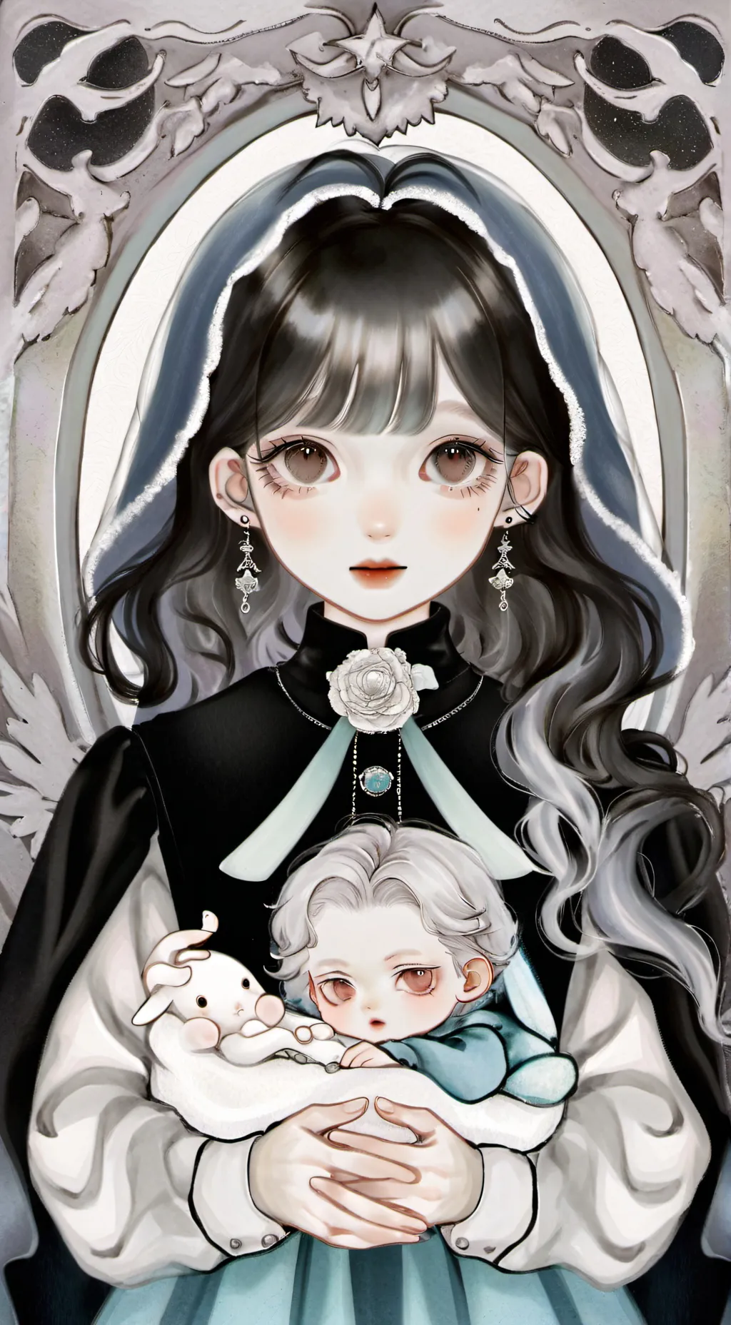 ai character: hailey background