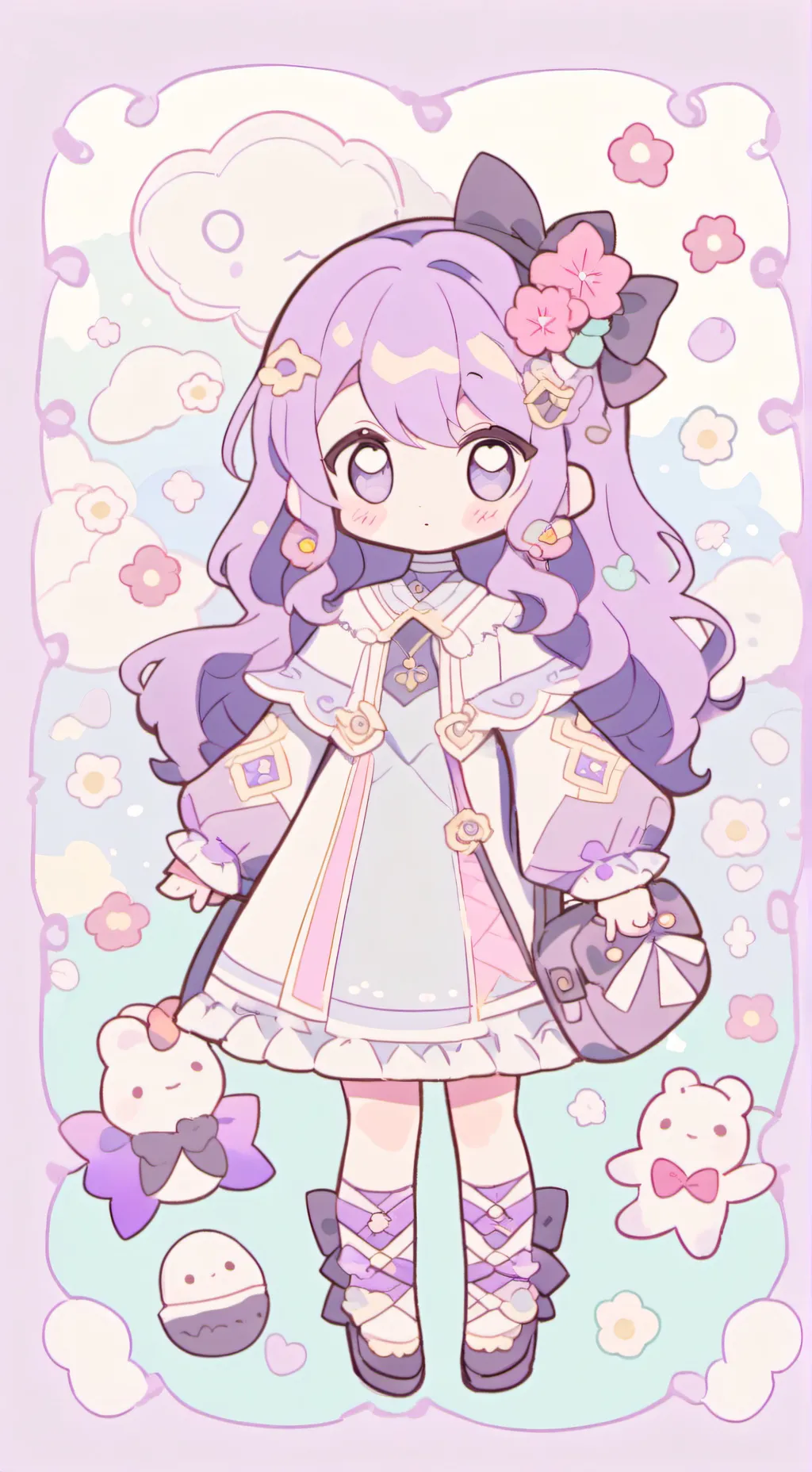 ai character: Rengoku KNY background